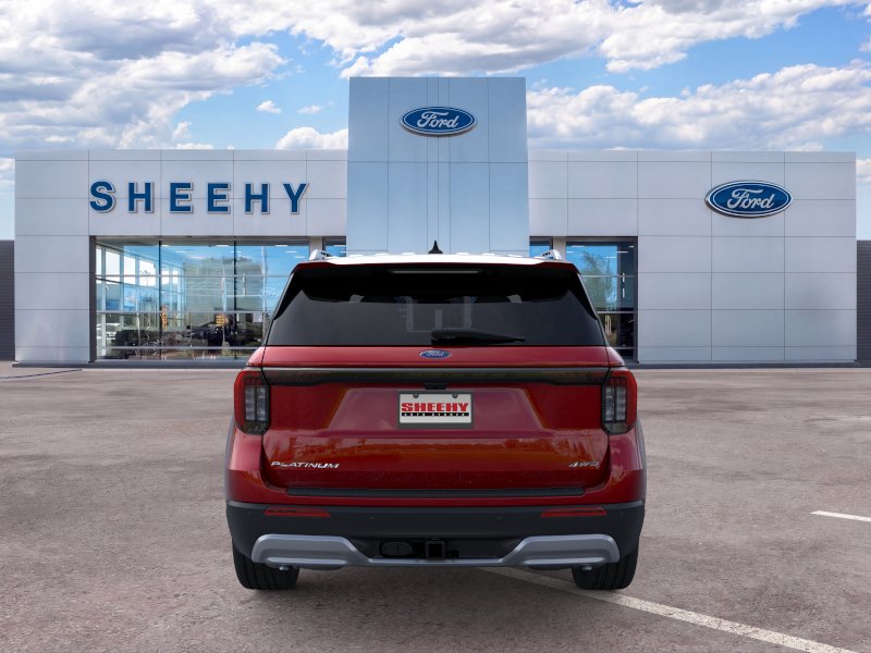 New 2026 Rapid Red Metallic Tinted Clearcoat Ford Platinum image 47