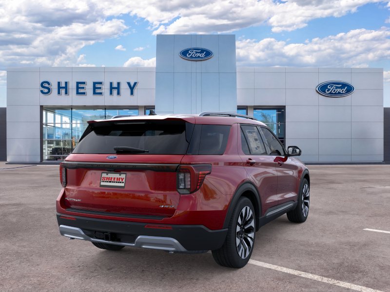 New 2026 Rapid Red Metallic Tinted Clearcoat Ford Platinum image 48