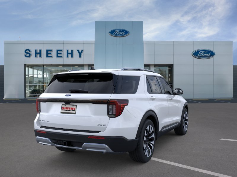 New 2026 Star White Metallic Tri-Coat Ford Platinum image 48
