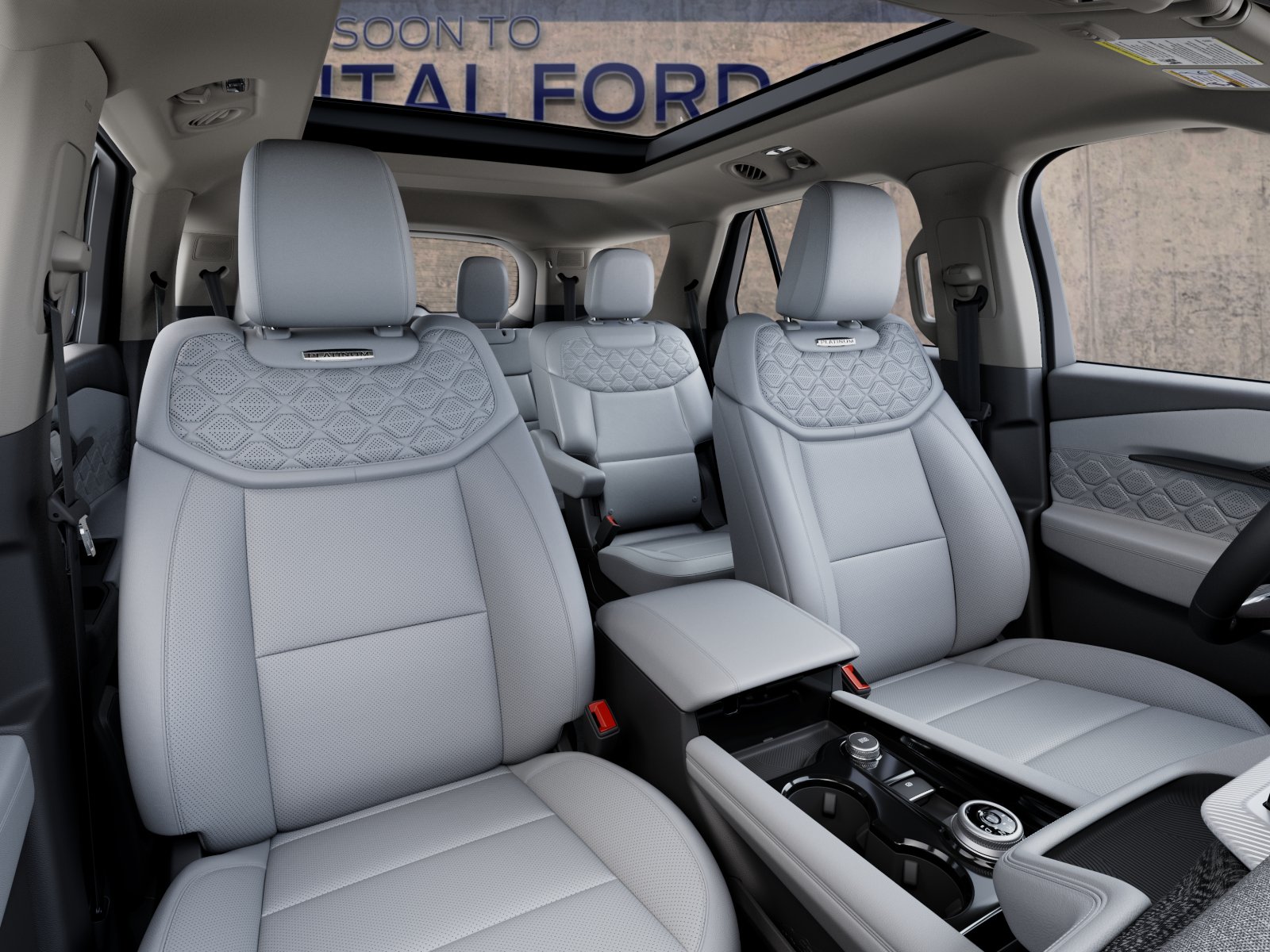 New 2027 Star White Metallic Tri-Coat Ford Platinum™ image 10