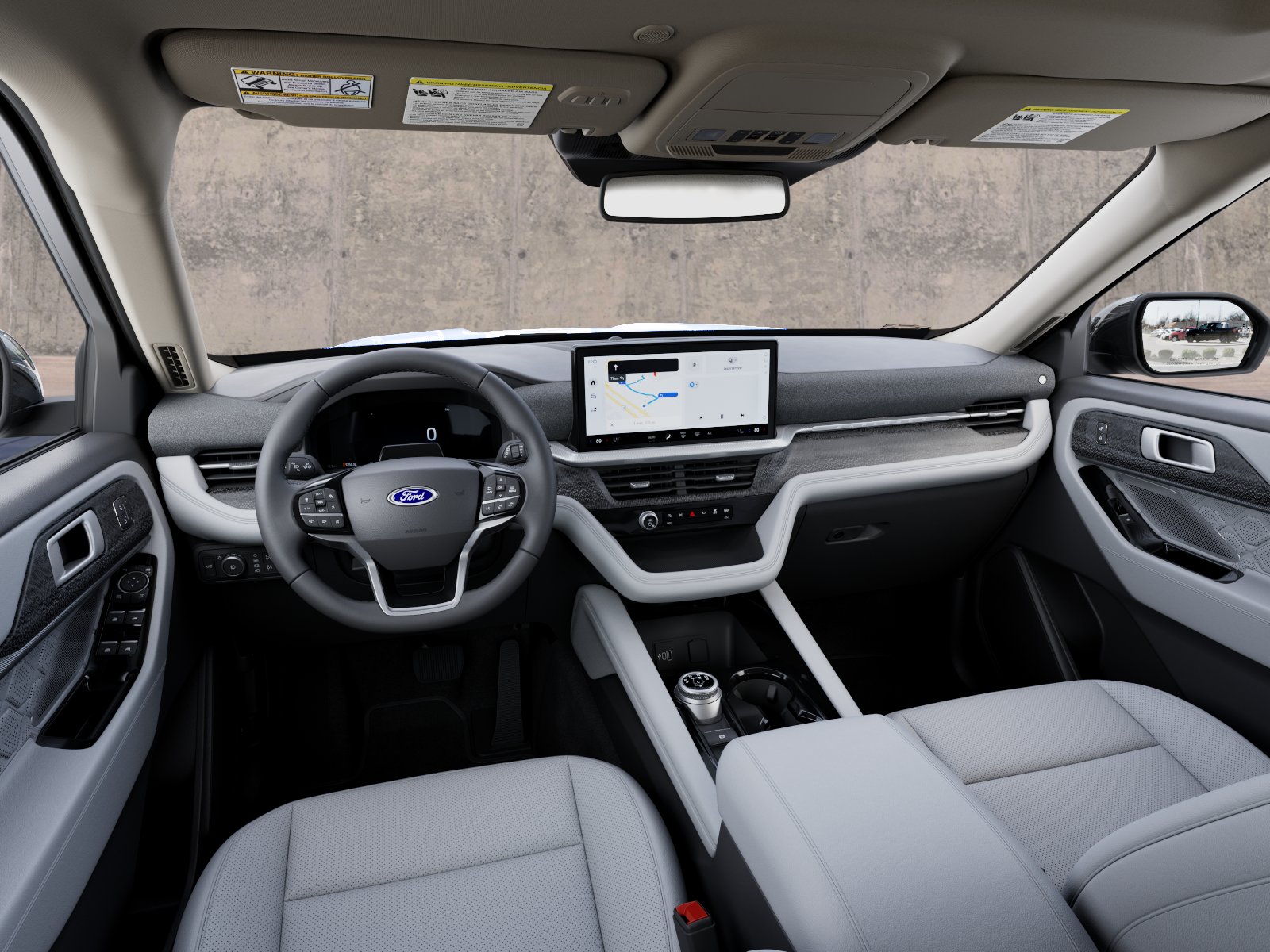 New 2027 Star White Metallic Tri-Coat Ford Platinum™ image 9