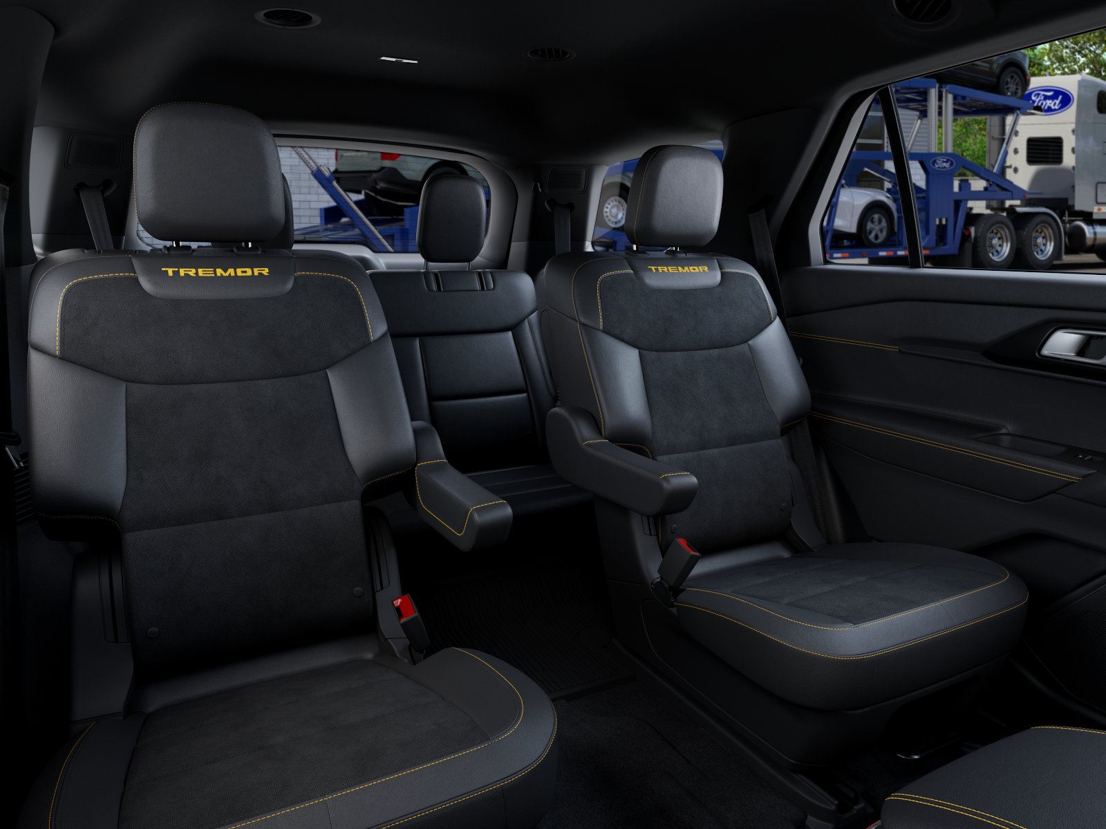 New 2027 Star White Metallic Tri-Coat Ford Tremor image 12