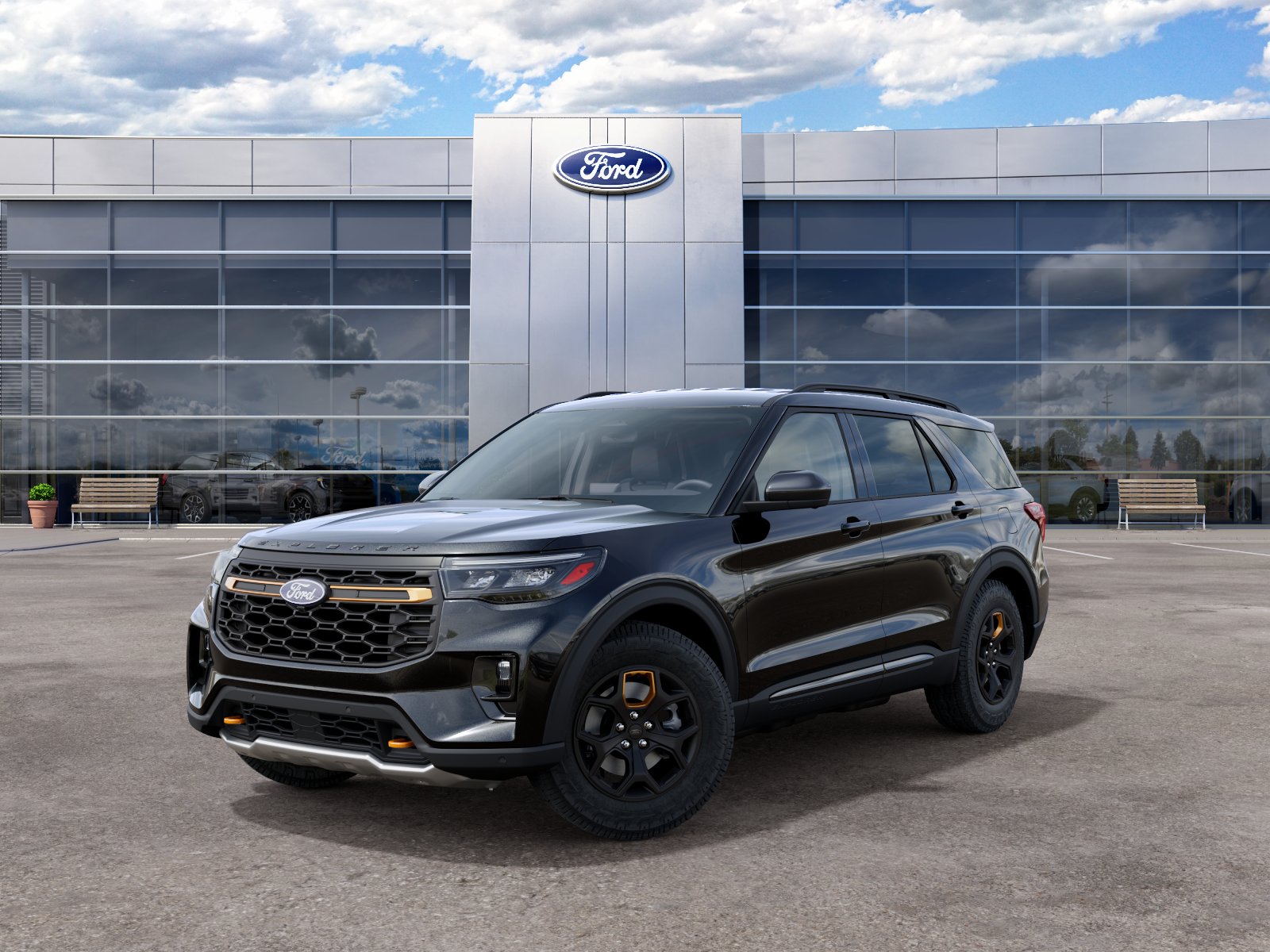 New 2027 Agate Black Metallic Ford Tremor® image 2