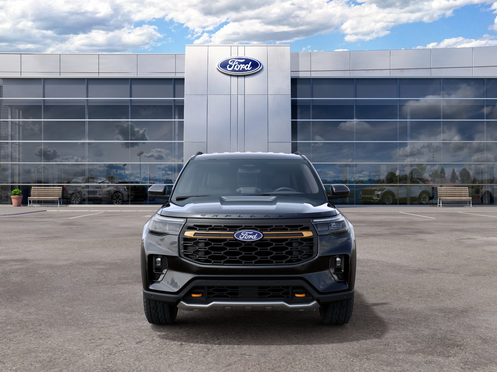 New 2027 Agate Black Metallic Ford Tremor® image 3