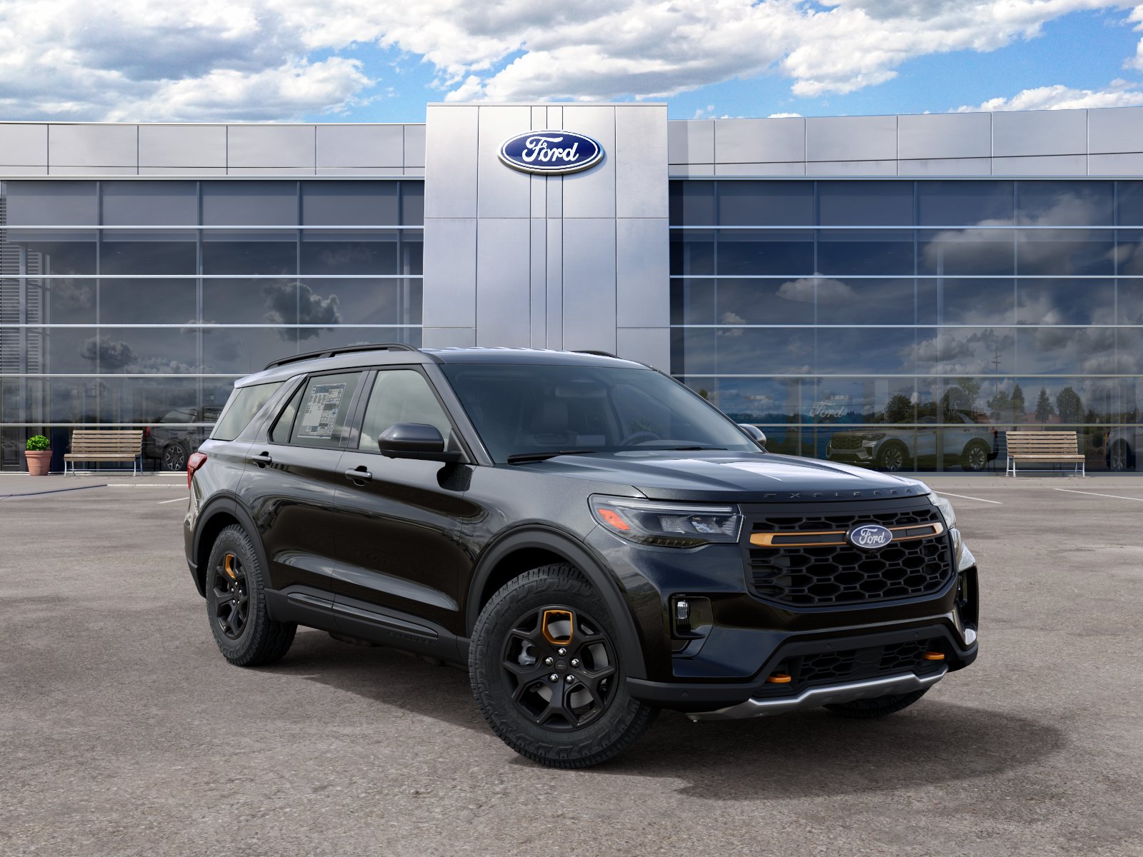 New 2027 Agate Black Metallic Ford Tremor® image 4