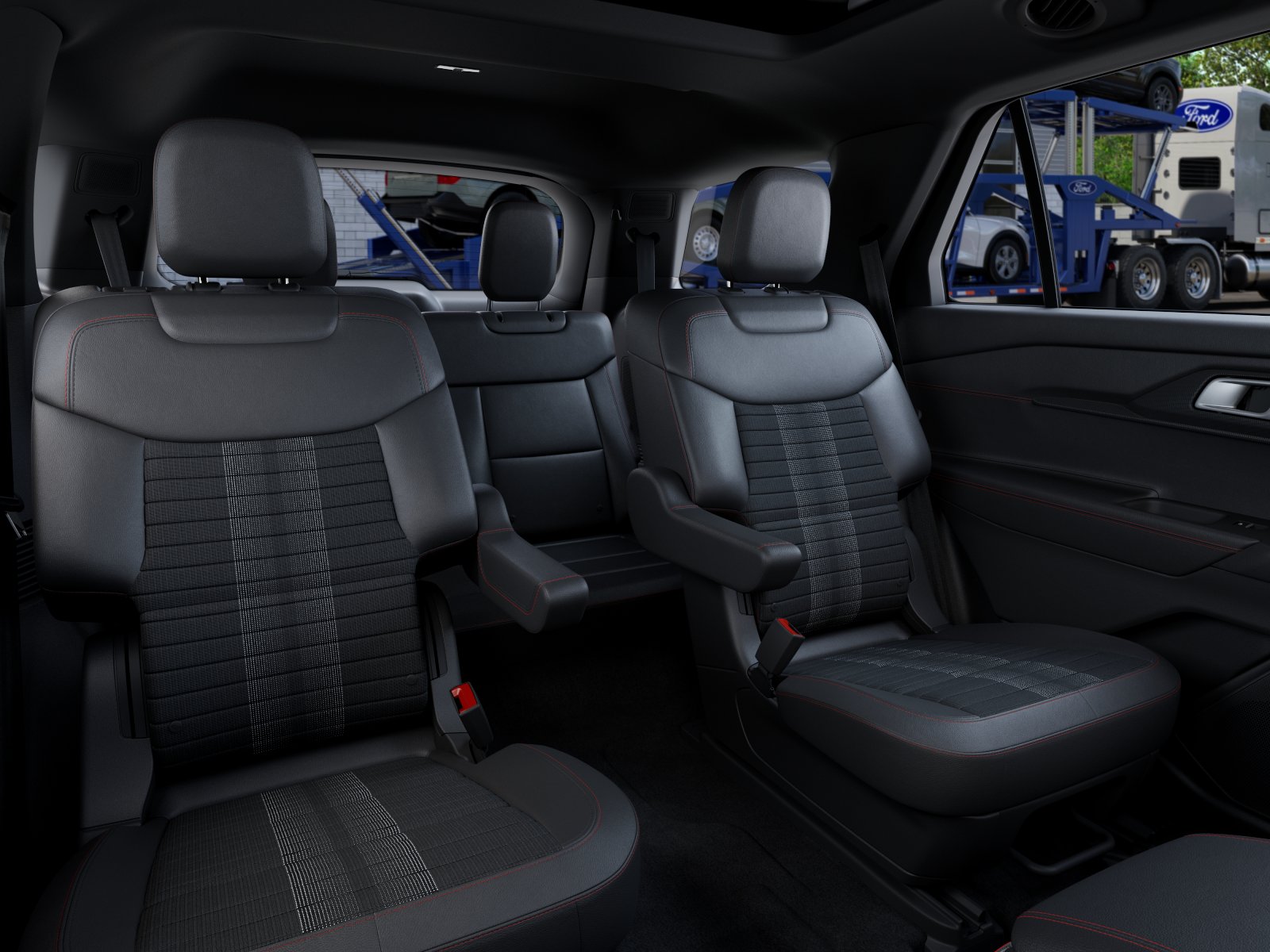 New 2027 Star White Metallic Tri-Coat Ford ST-Line image 11