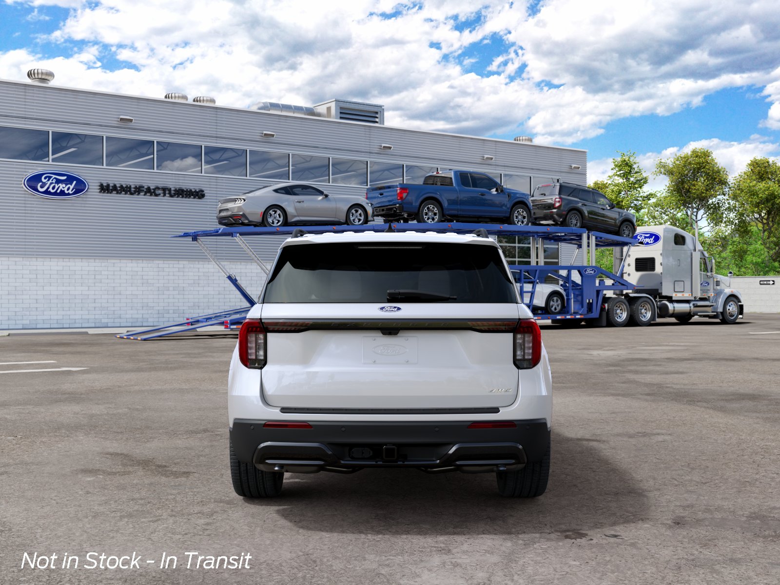 New 2027 Star White Metallic Tri-Coat Ford ST-Line image 5