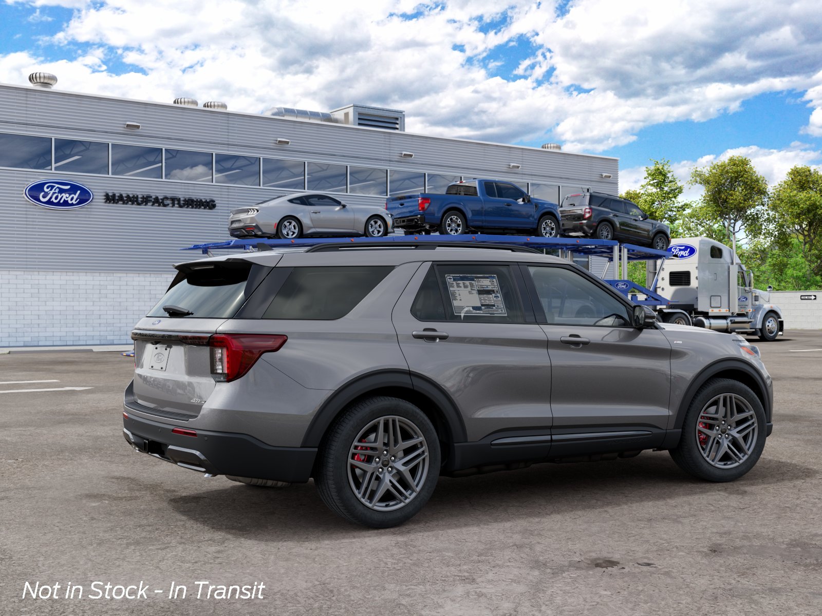 New 2027 Carbonized Gray Metallic Ford ST-Line image 6