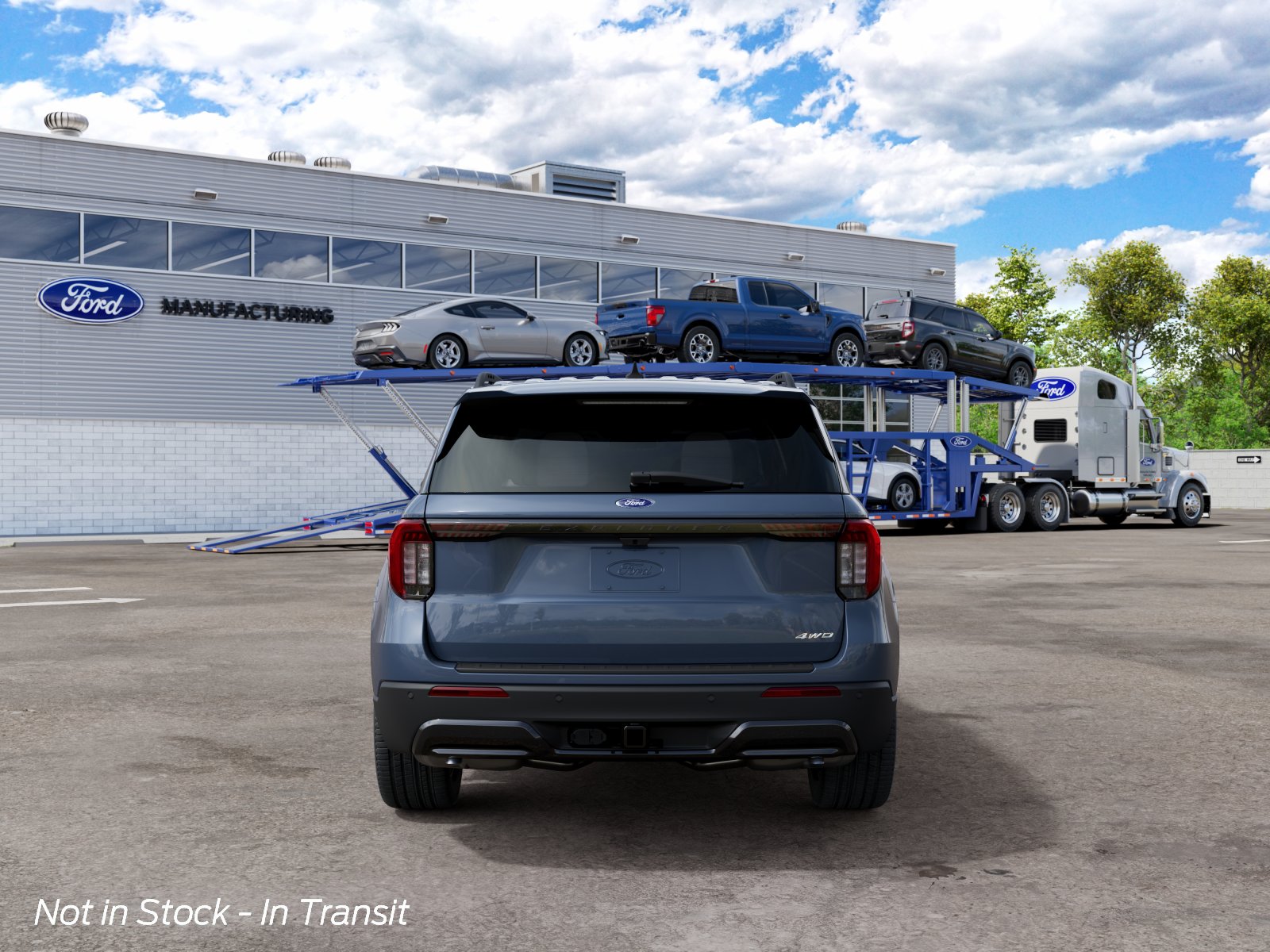 New 2027 Vapor Blue Metallic Ford ST-Line image 5