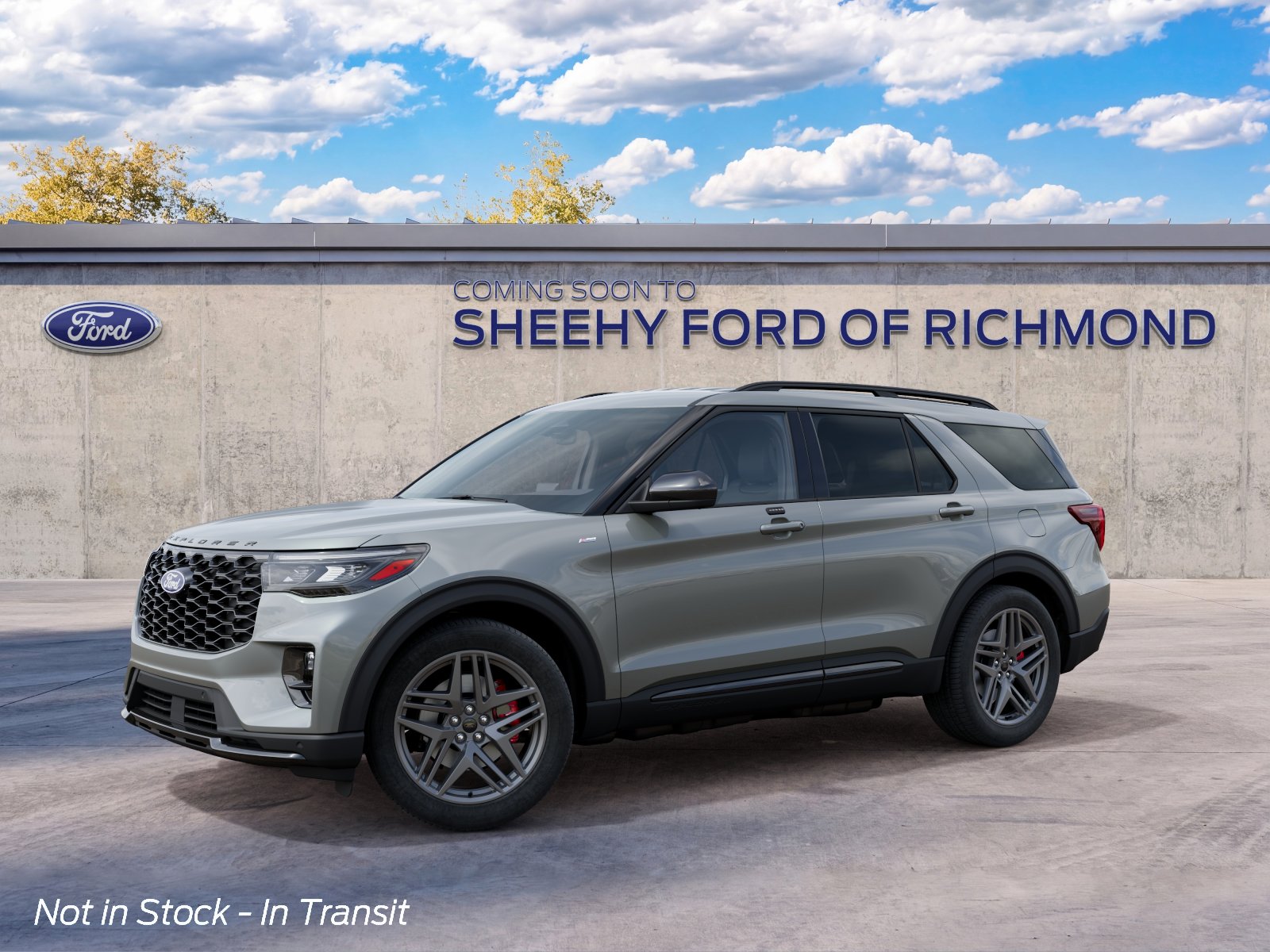 New 2027 Avalanche Gray Ford ST-Line image 2