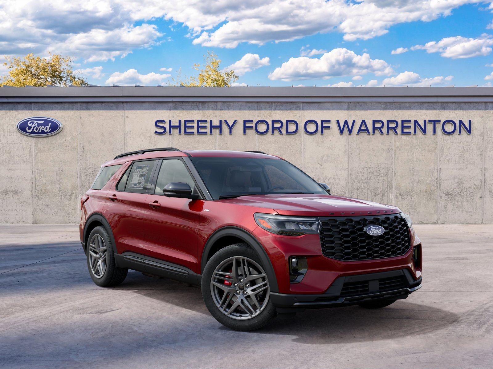 New 2027 Ruby Red Metallic Tinted Clearcoat Ford ST-Line image 24
