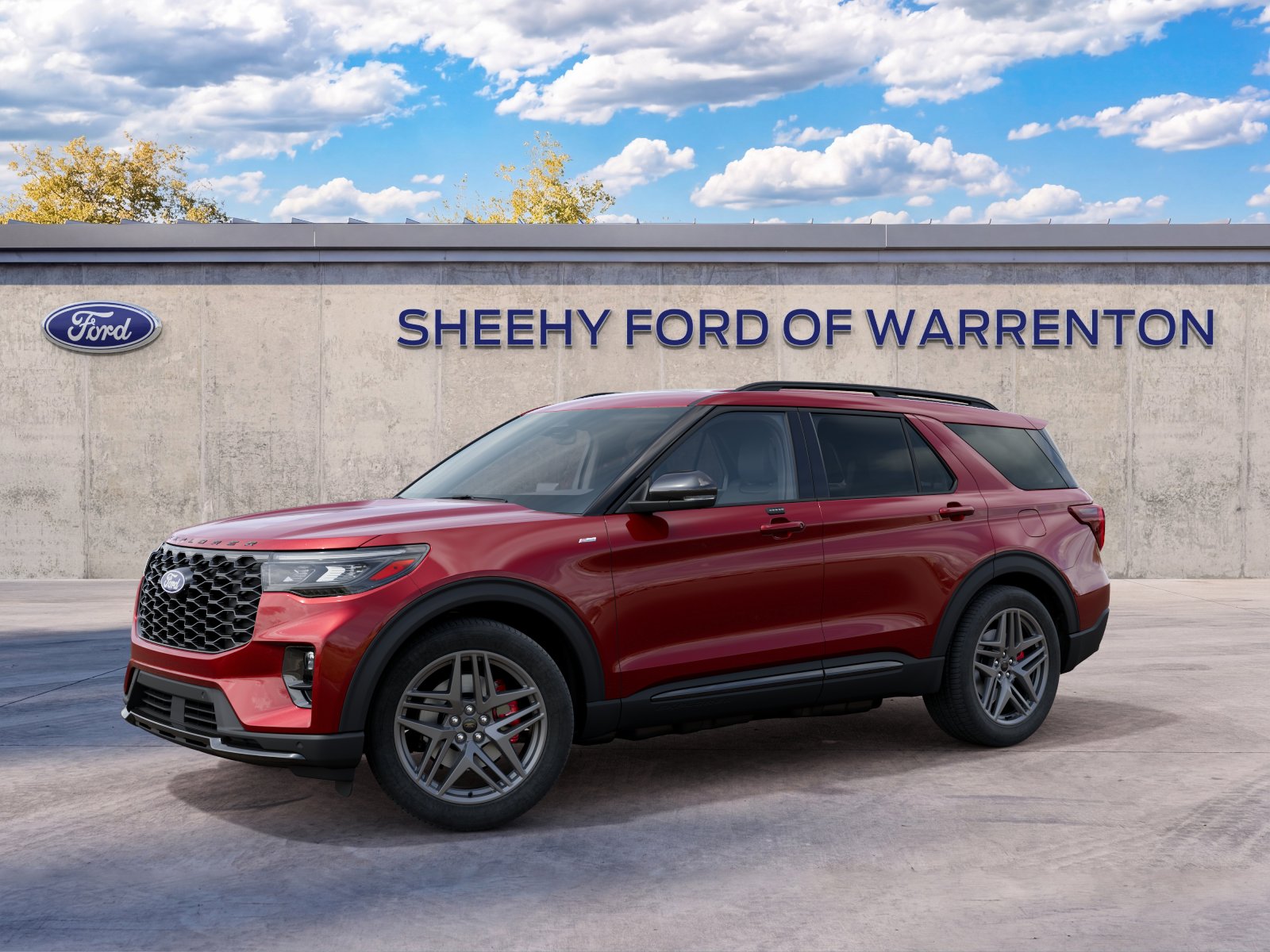 New 2027 Ruby Red Metallic Tinted Clearcoat Ford ST-Line image 26
