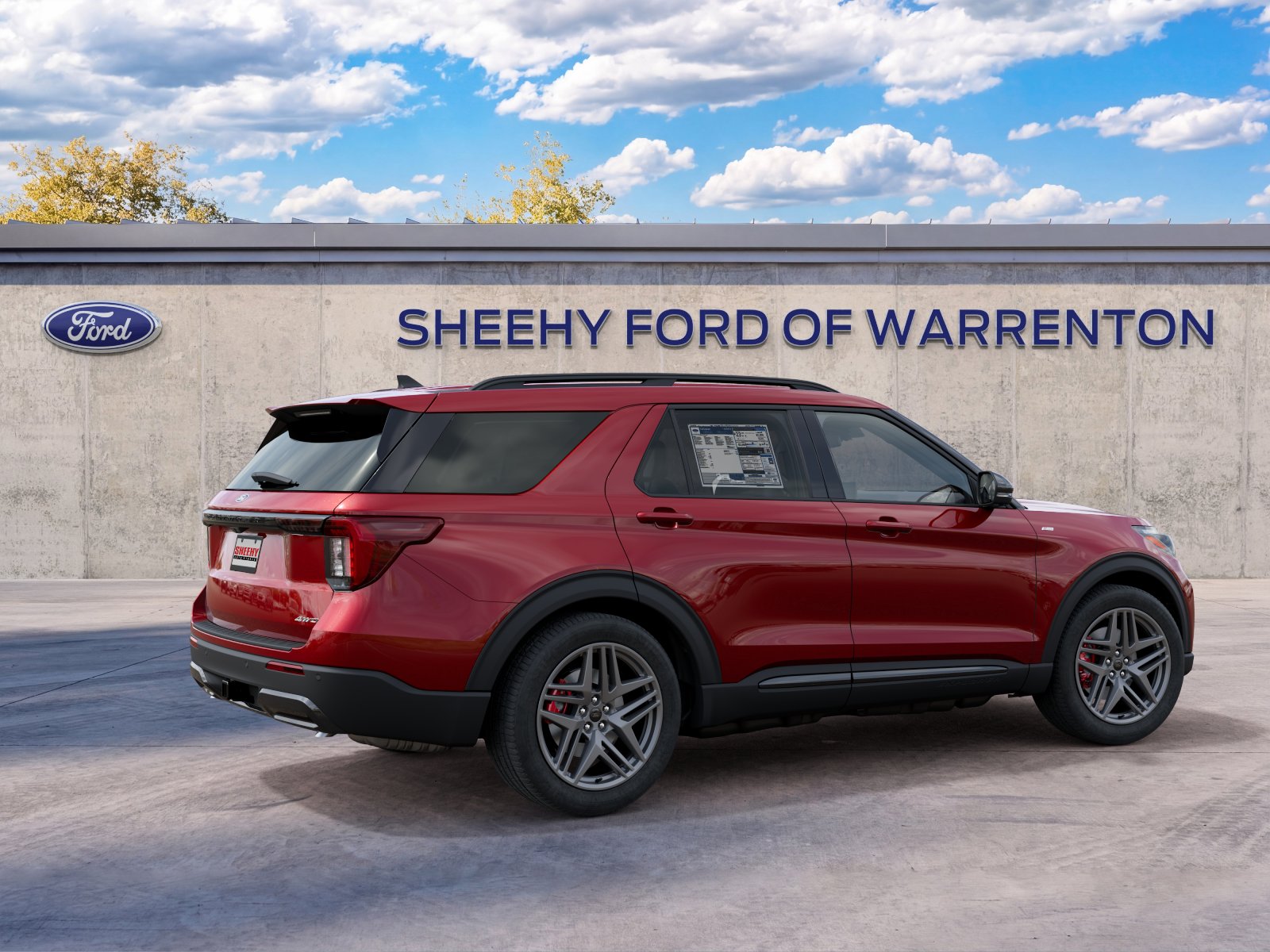 New 2027 Ruby Red Metallic Tinted Clearcoat Ford ST-Line image 30
