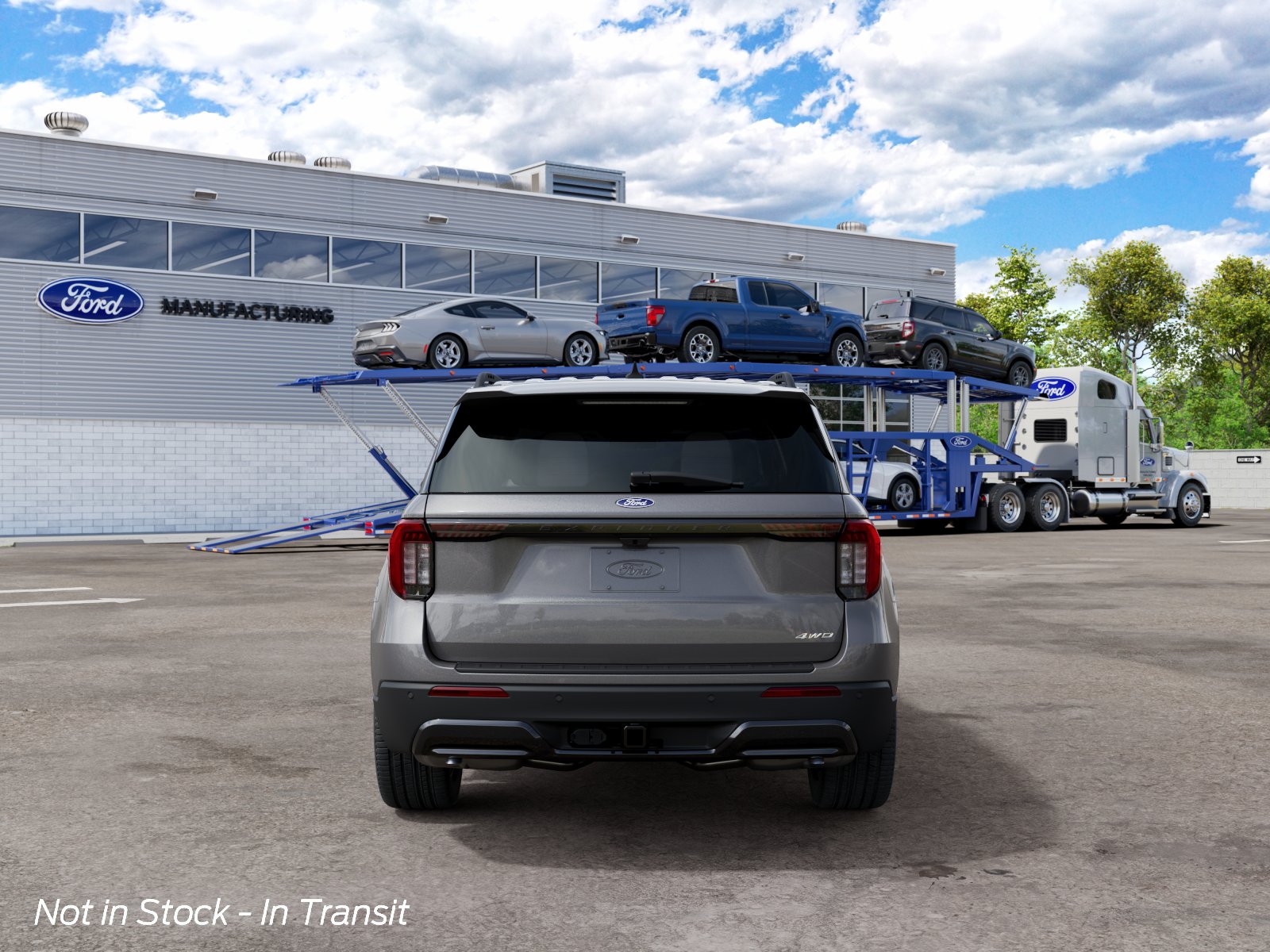 New 2027 Carbonized Gray Metallic Ford ST-Line image 6
