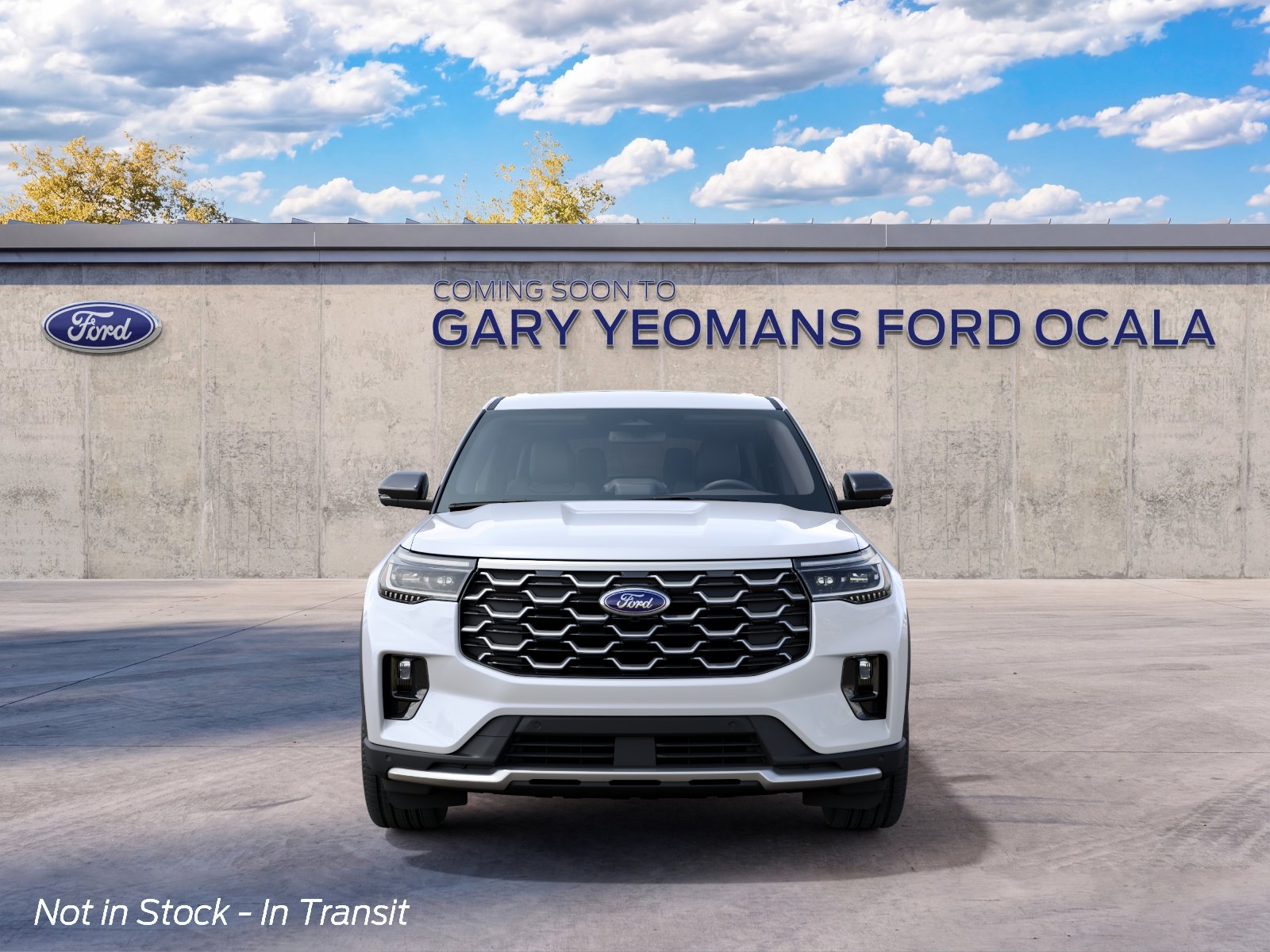 New 2027 Star White Metallic Tri-Coat Ford Platinum™ image 3