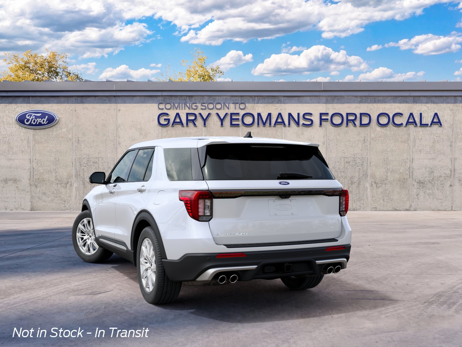 New 2027 Star White Metallic Tri-Coat Ford Platinum™ image 8
