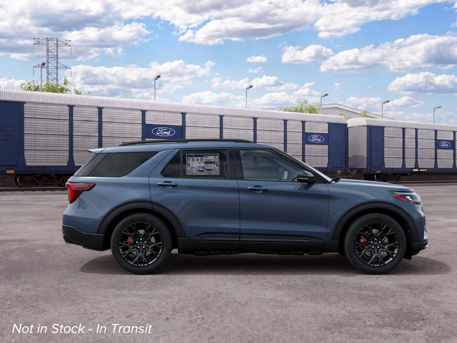 New 2027 Vapor Blue Metallic Ford ST image 5