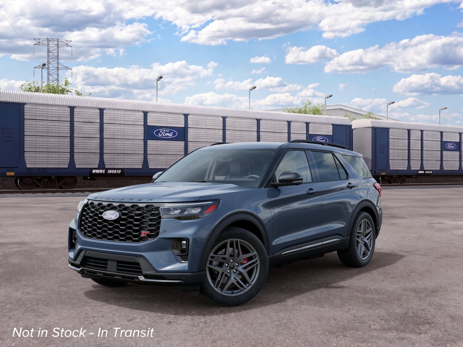 New 2027 Vapor Blue Metallic Ford ST image 2