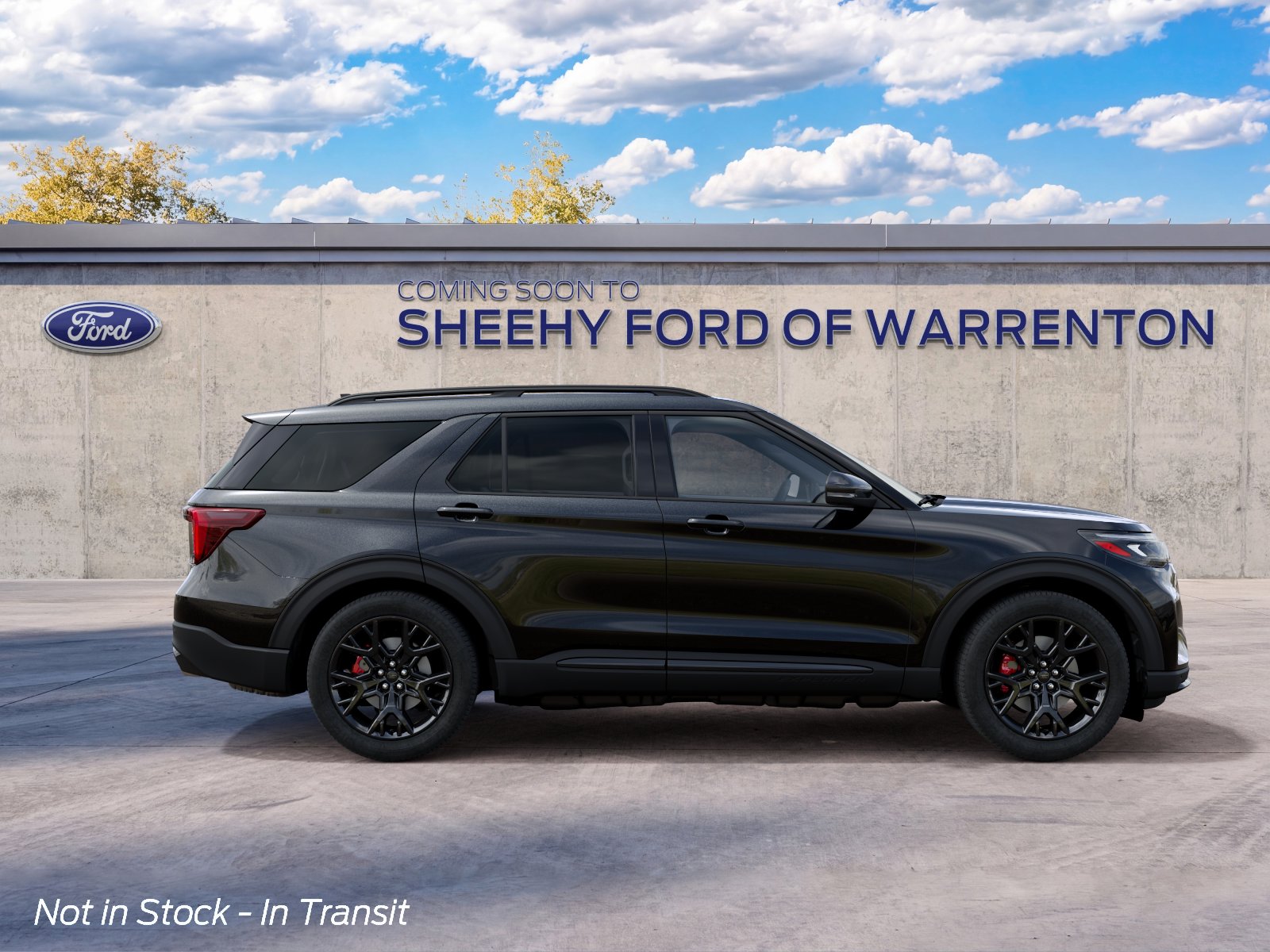 New 2027 Agate Black Metallic Ford ST image 8