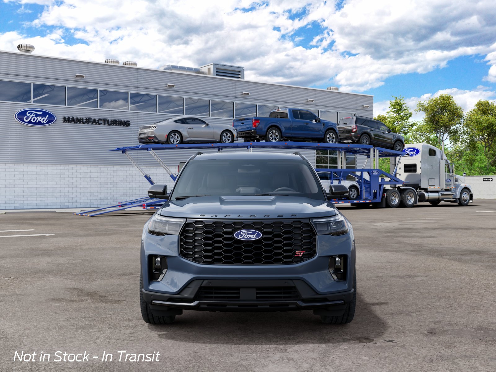 New 2027 Vapor Blue Metallic Ford ST image 25