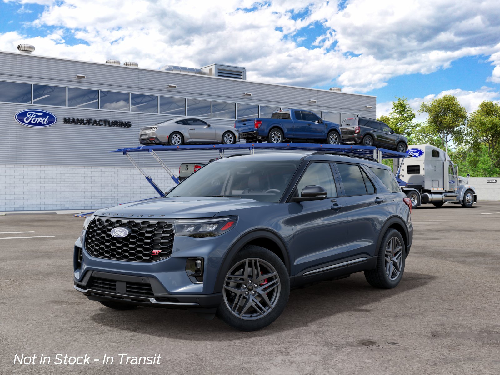 New 2027 Vapor Blue Metallic Ford ST image 27