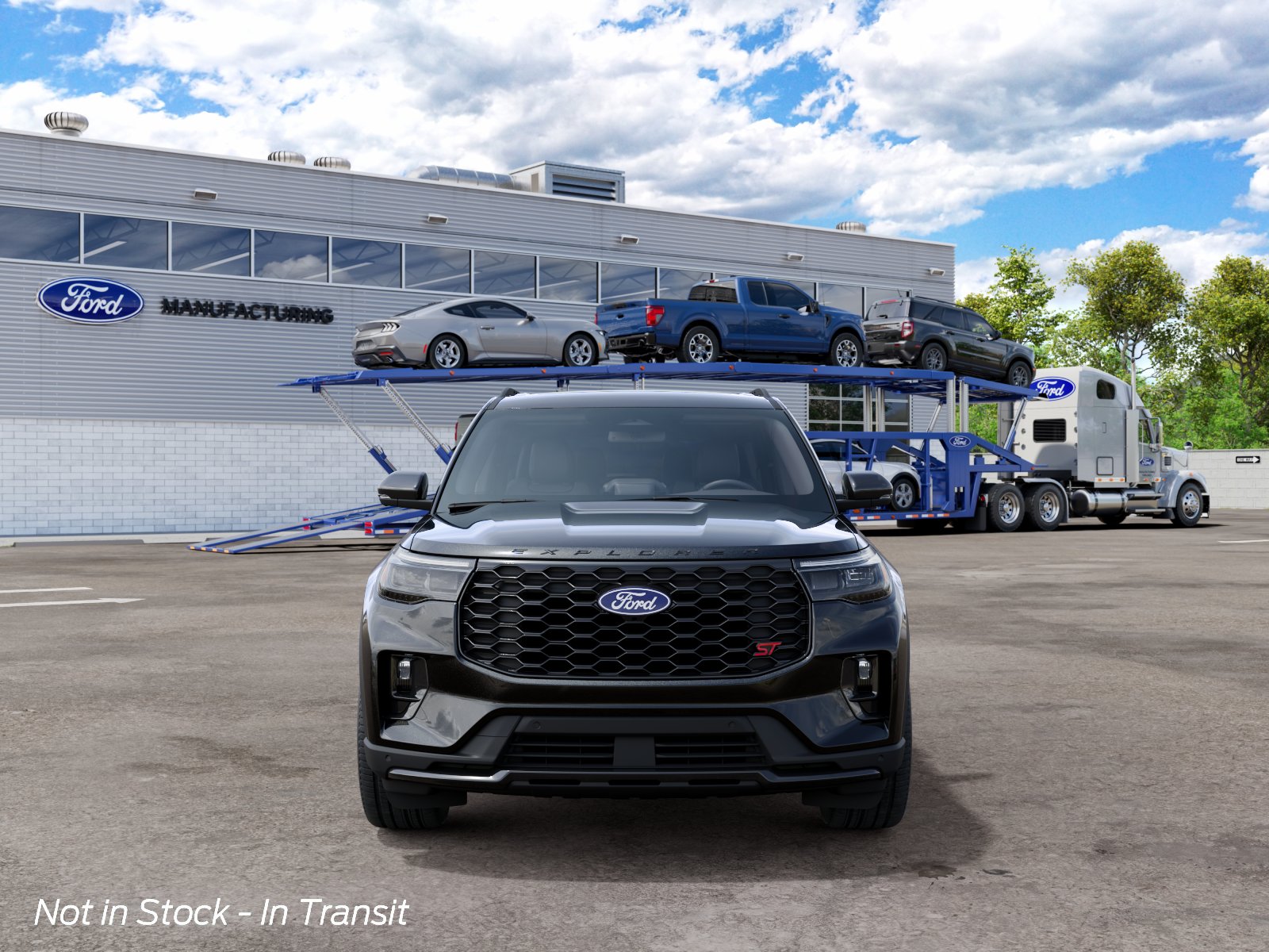 New 2027 Agate Black Metallic Ford ST image 25