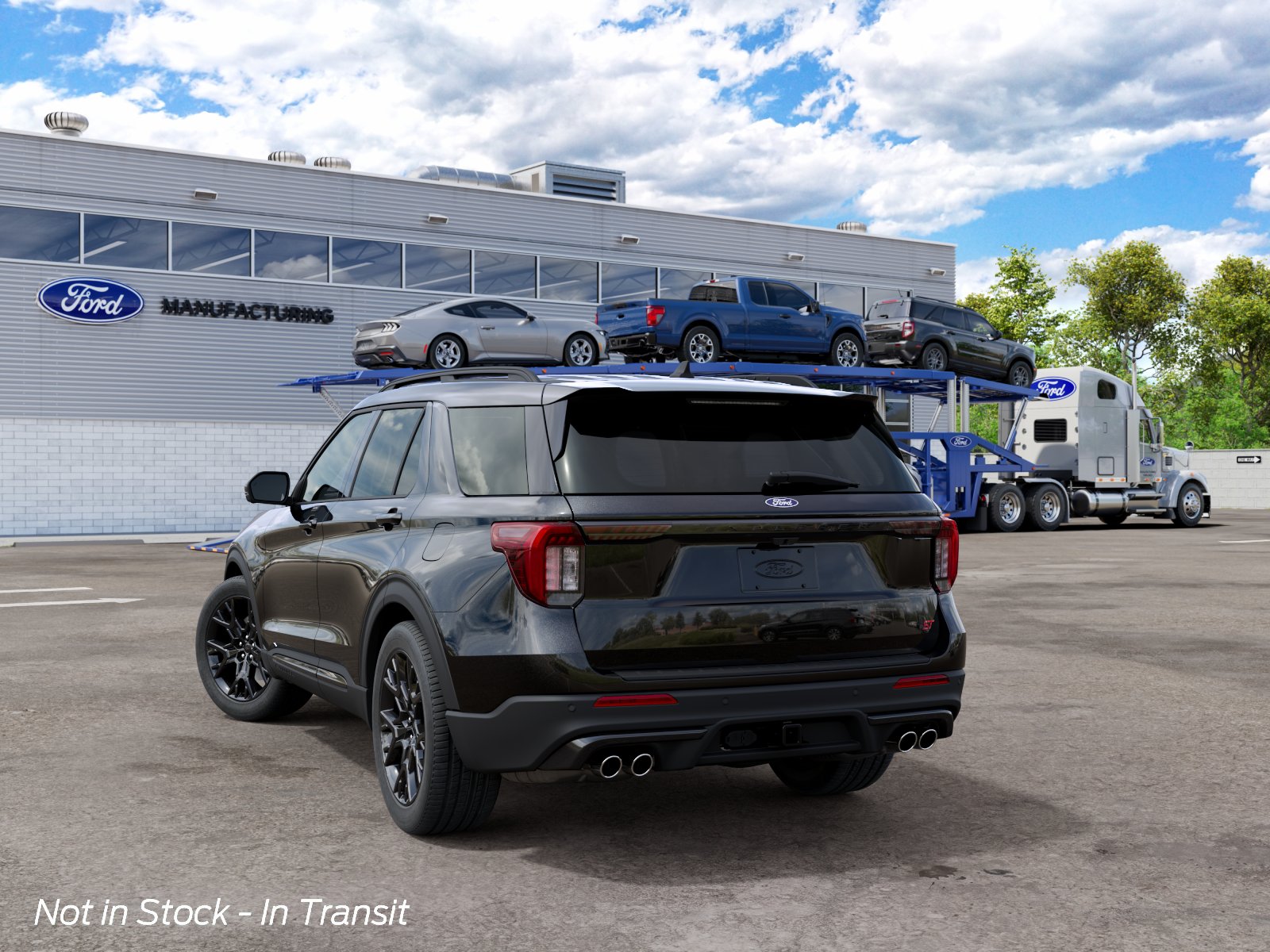 New 2027 Agate Black Metallic Ford ST image 28
