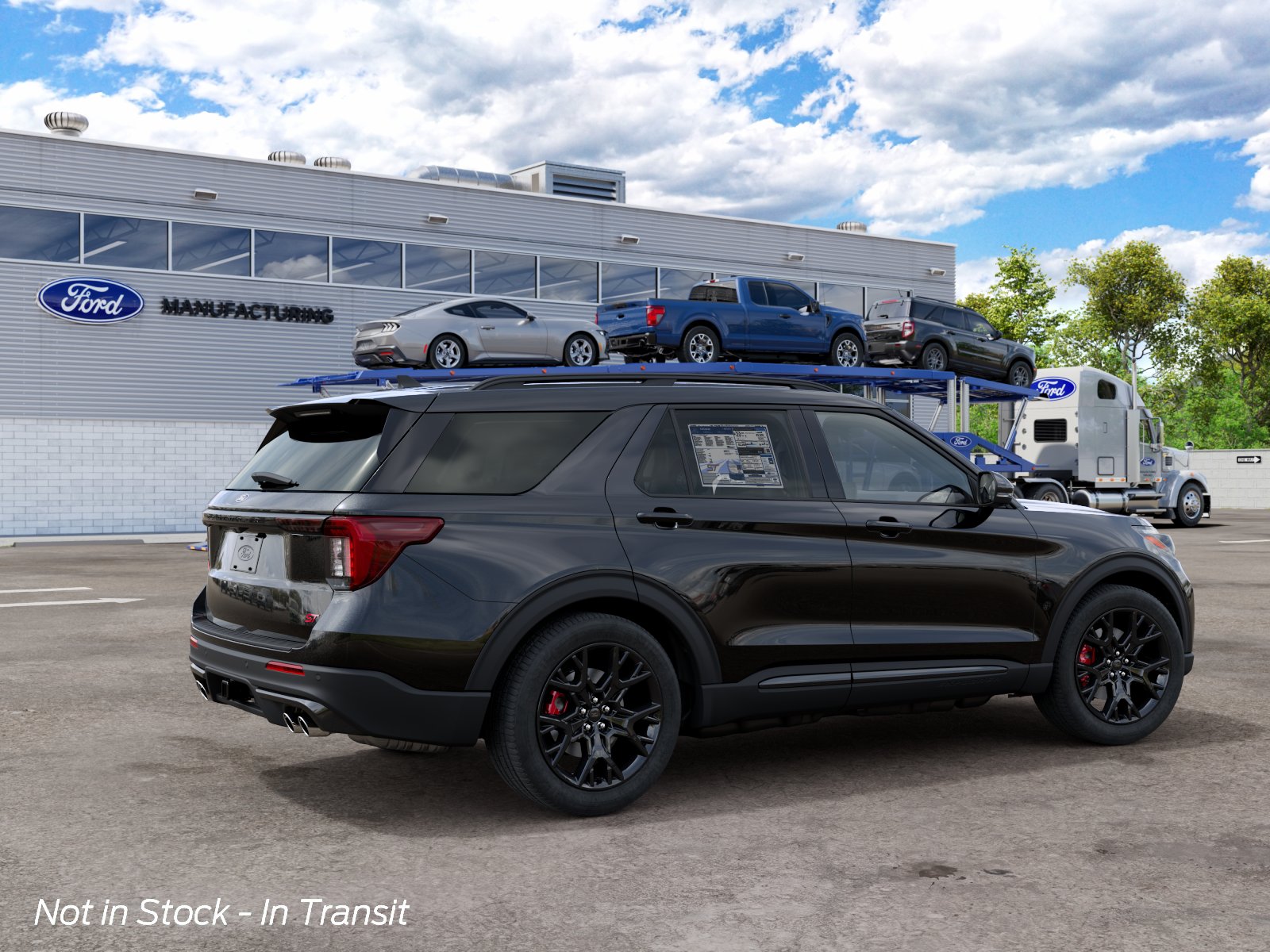 New 2027 Agate Black Metallic Ford ST image 30
