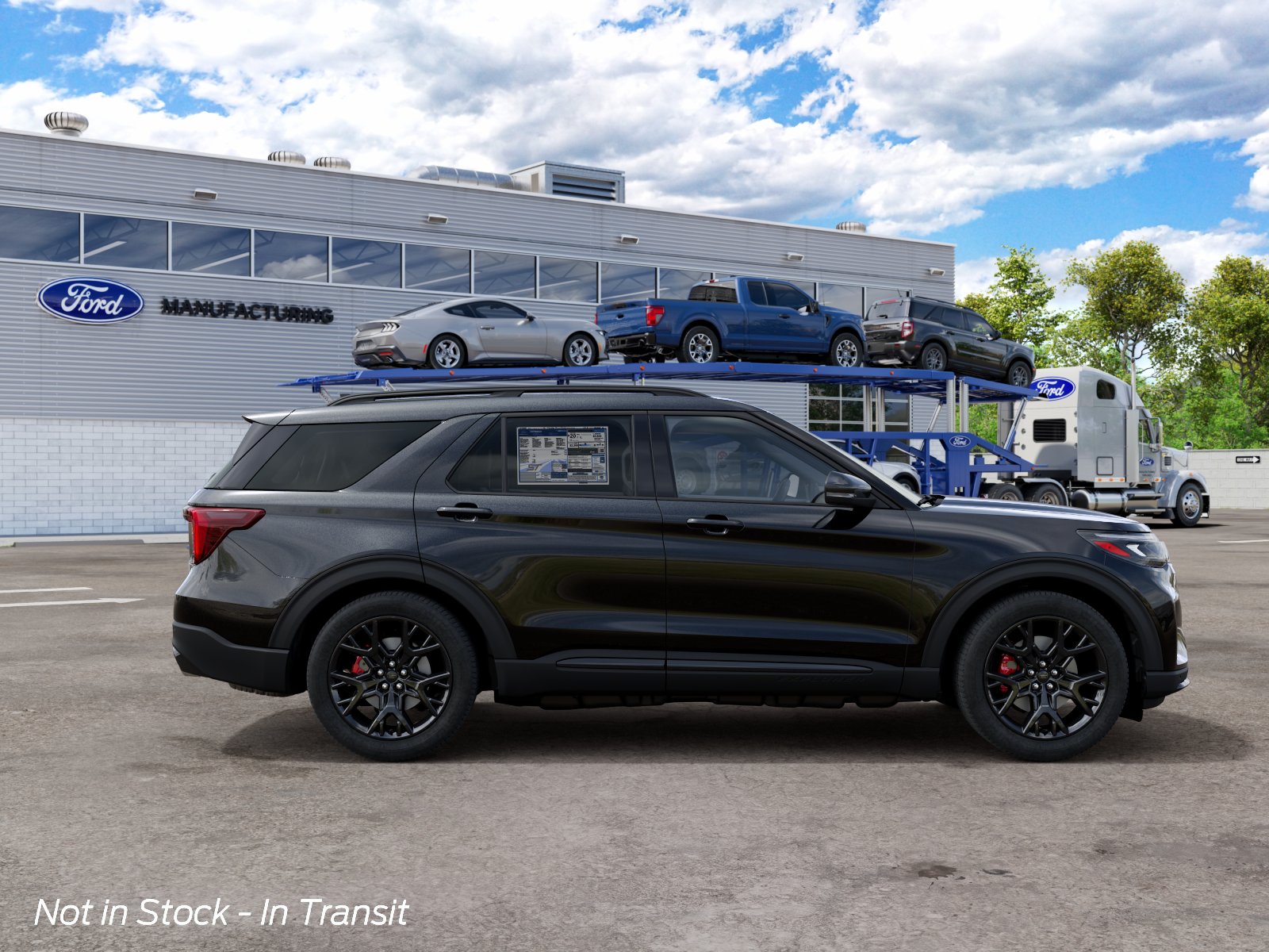 New 2027 Agate Black Metallic Ford ST image 31
