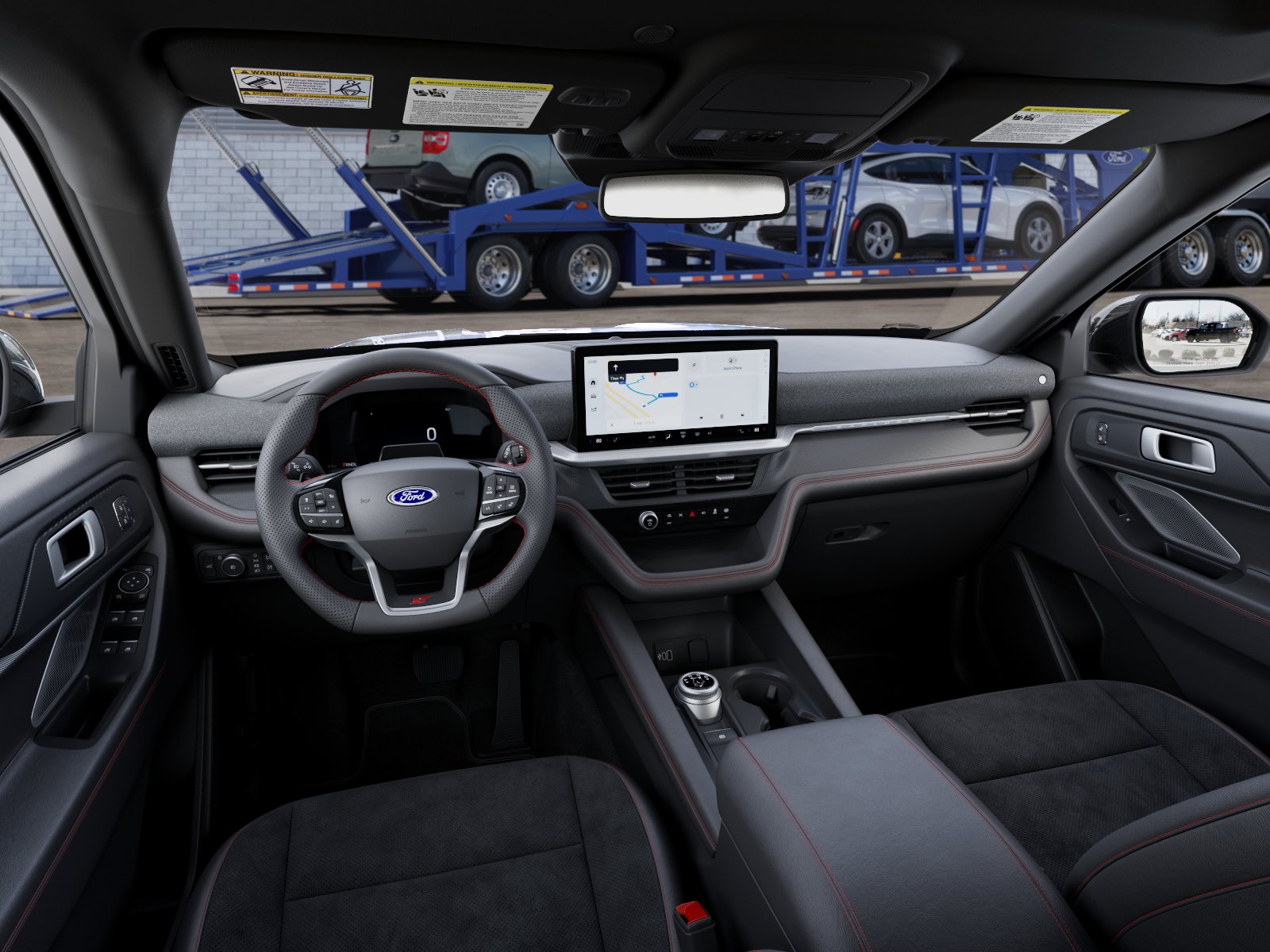 New 2027 Agate Black Metallic Ford ST image 32