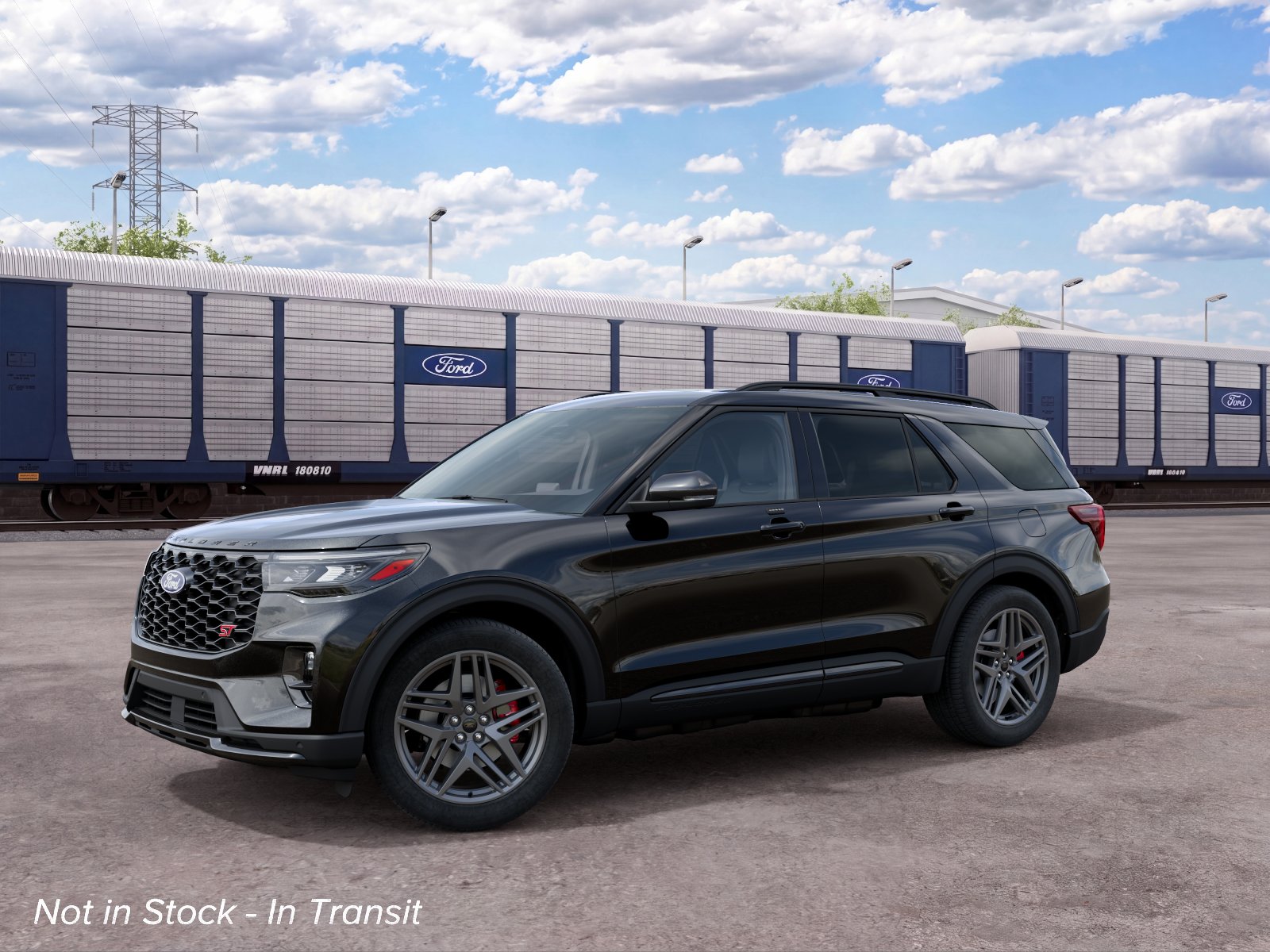 New 2027 Agate Black Metallic Ford ST image 15