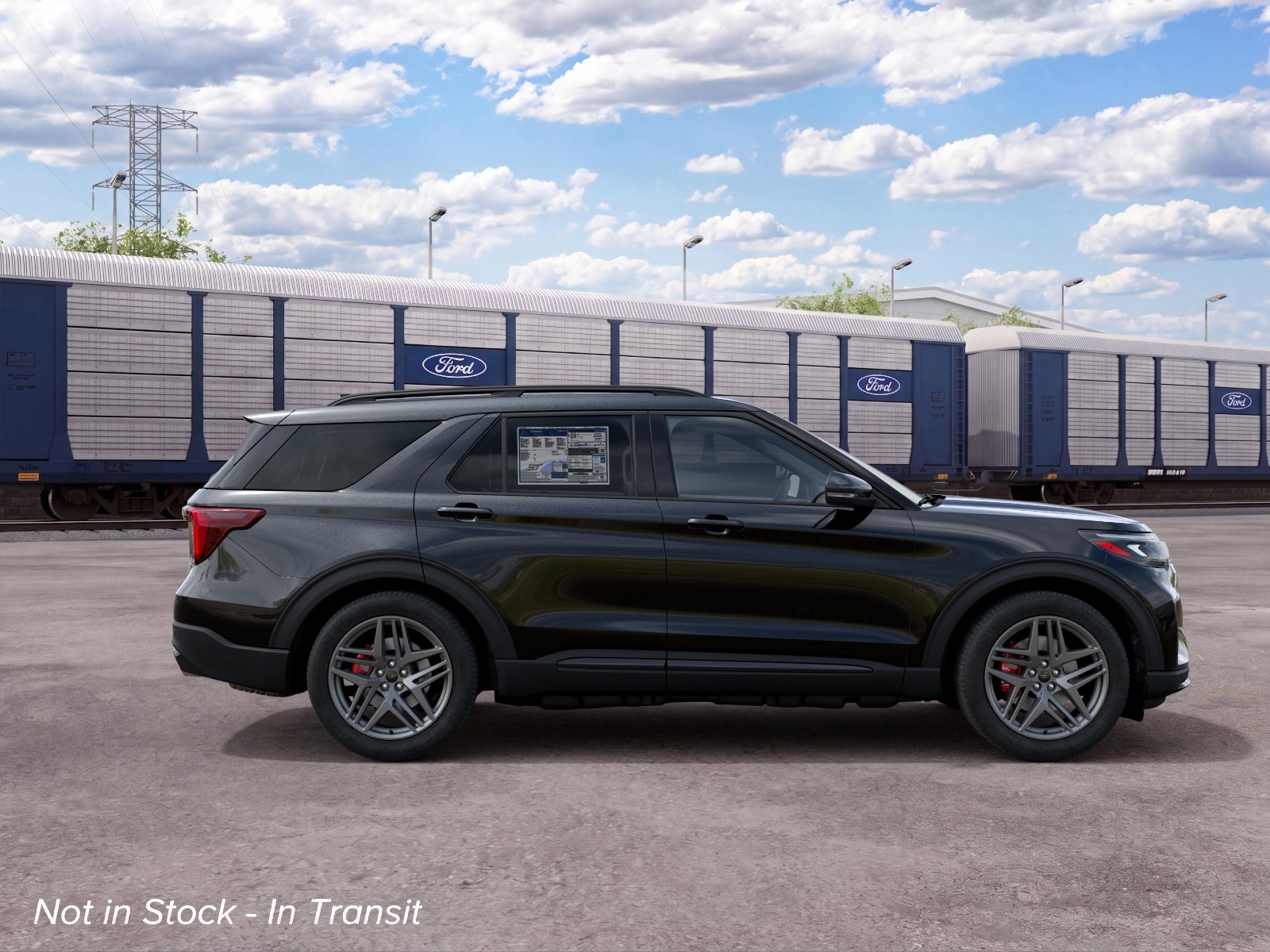 New 2027 Agate Black Metallic Ford ST image 19