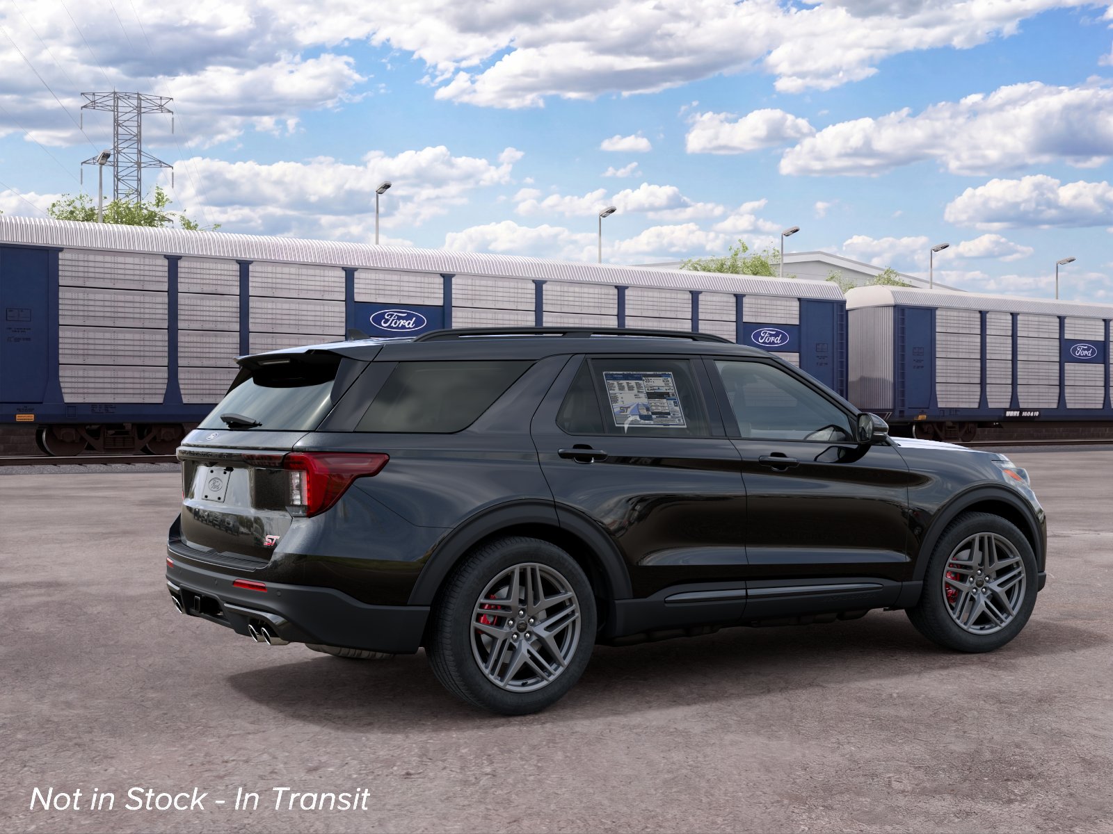 New 2027 Agate Black Metallic Ford ST image 20