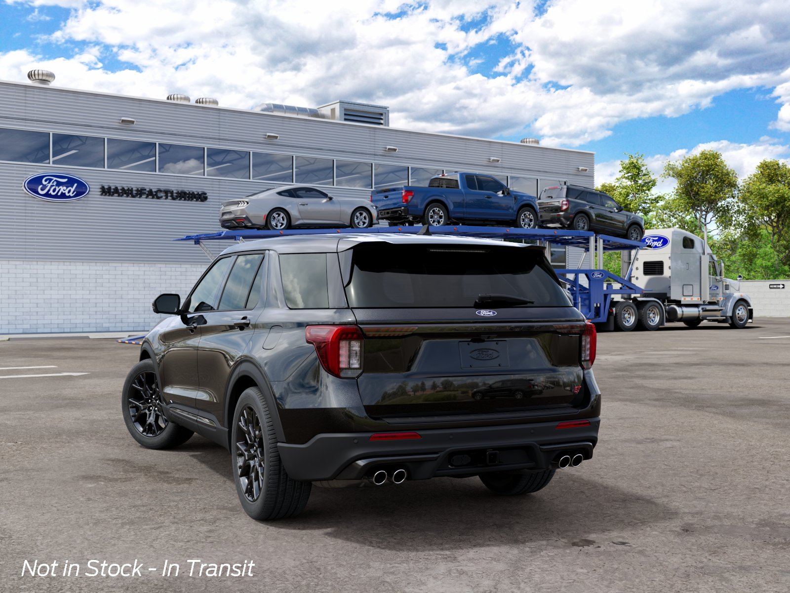 New 2027 Agate Black Metallic Ford ST image 28