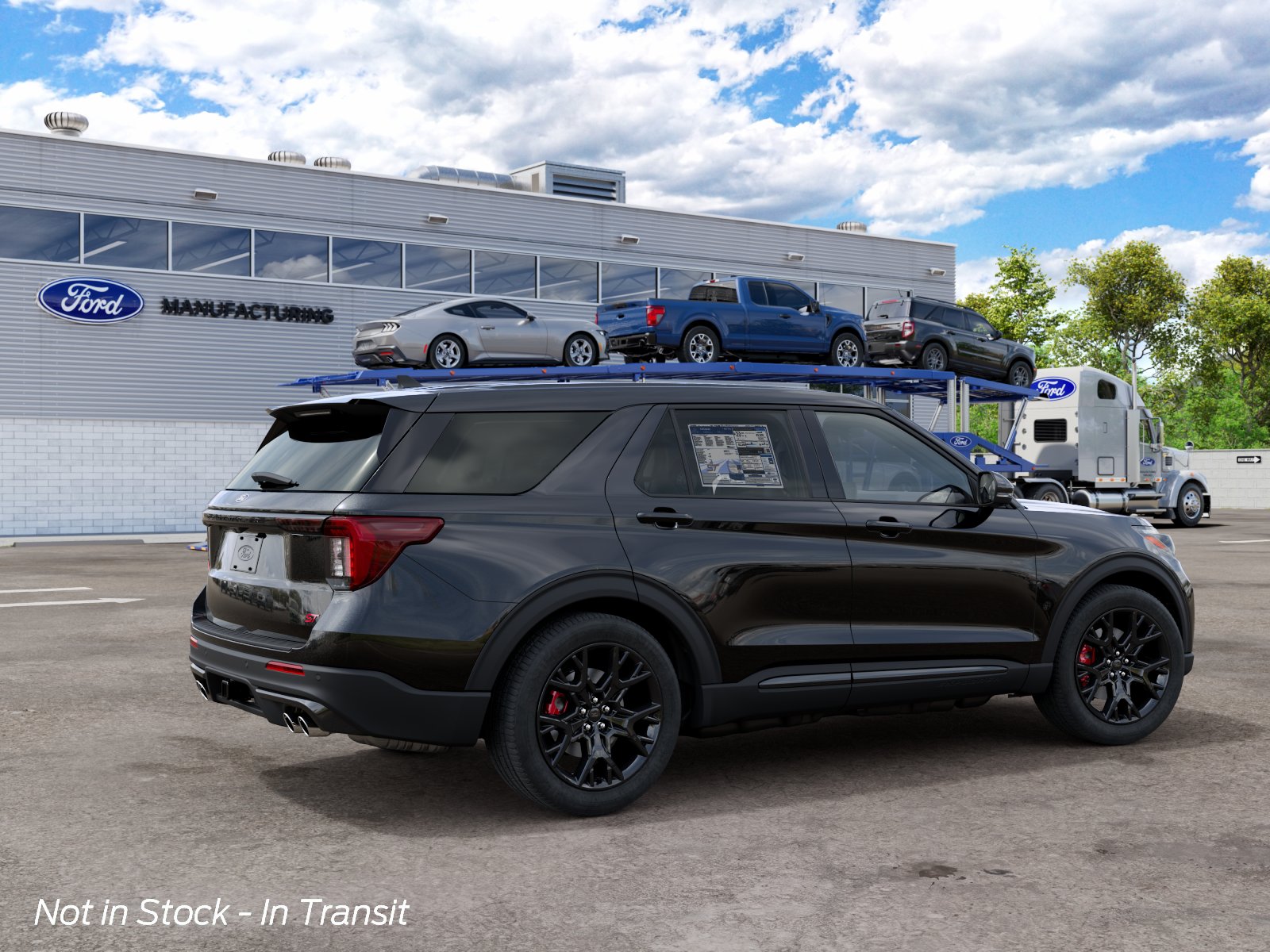 New 2027 Agate Black Metallic Ford ST image 30