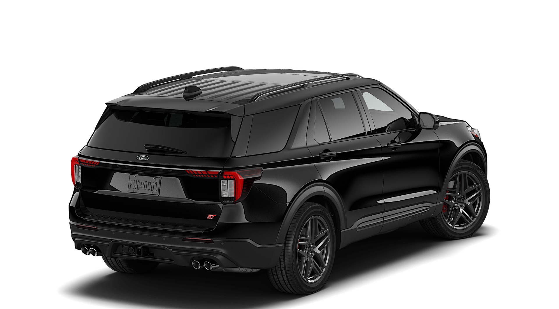 New 2027 Agate Black Metallic Ford ST image 3