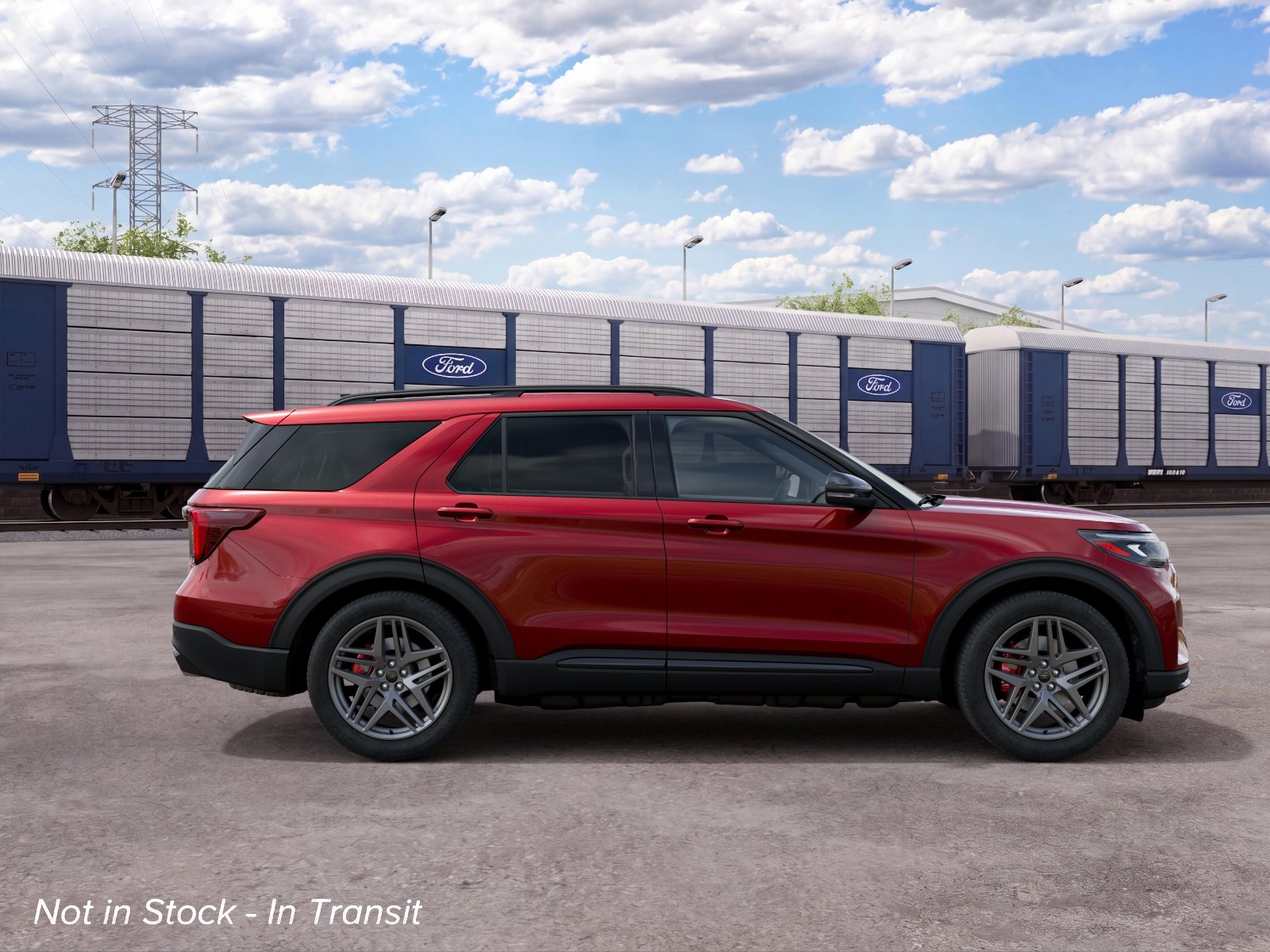New 2027 Ruby Red Metallic Tinted Clearcoat Ford ST image 5