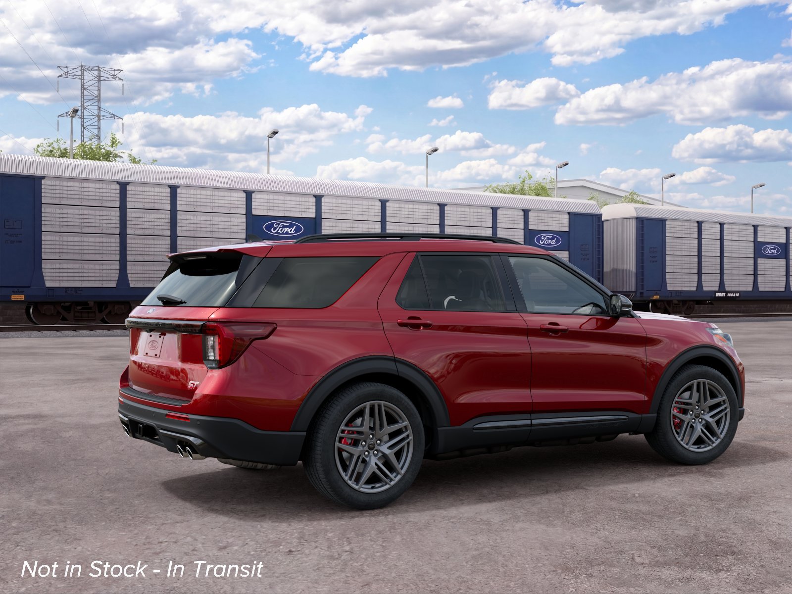 New 2027 Ruby Red Metallic Tinted Clearcoat Ford ST image 6