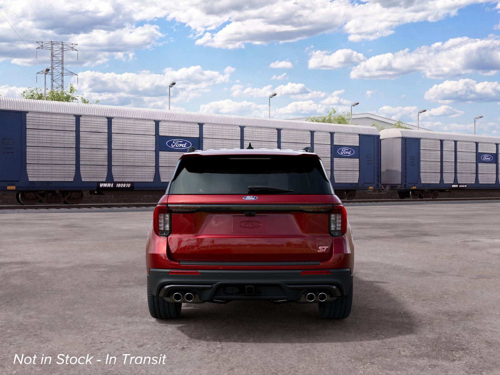New 2027 Ruby Red Metallic Tinted Clearcoat Ford ST image 7