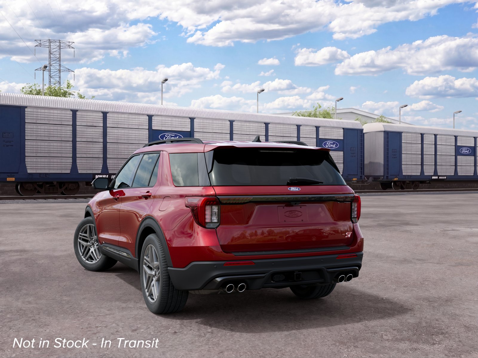 New 2027 Ruby Red Metallic Tinted Clearcoat Ford ST image 8