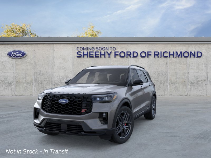 New 2026 Carbonized Gray Metallic Ford ST image 3