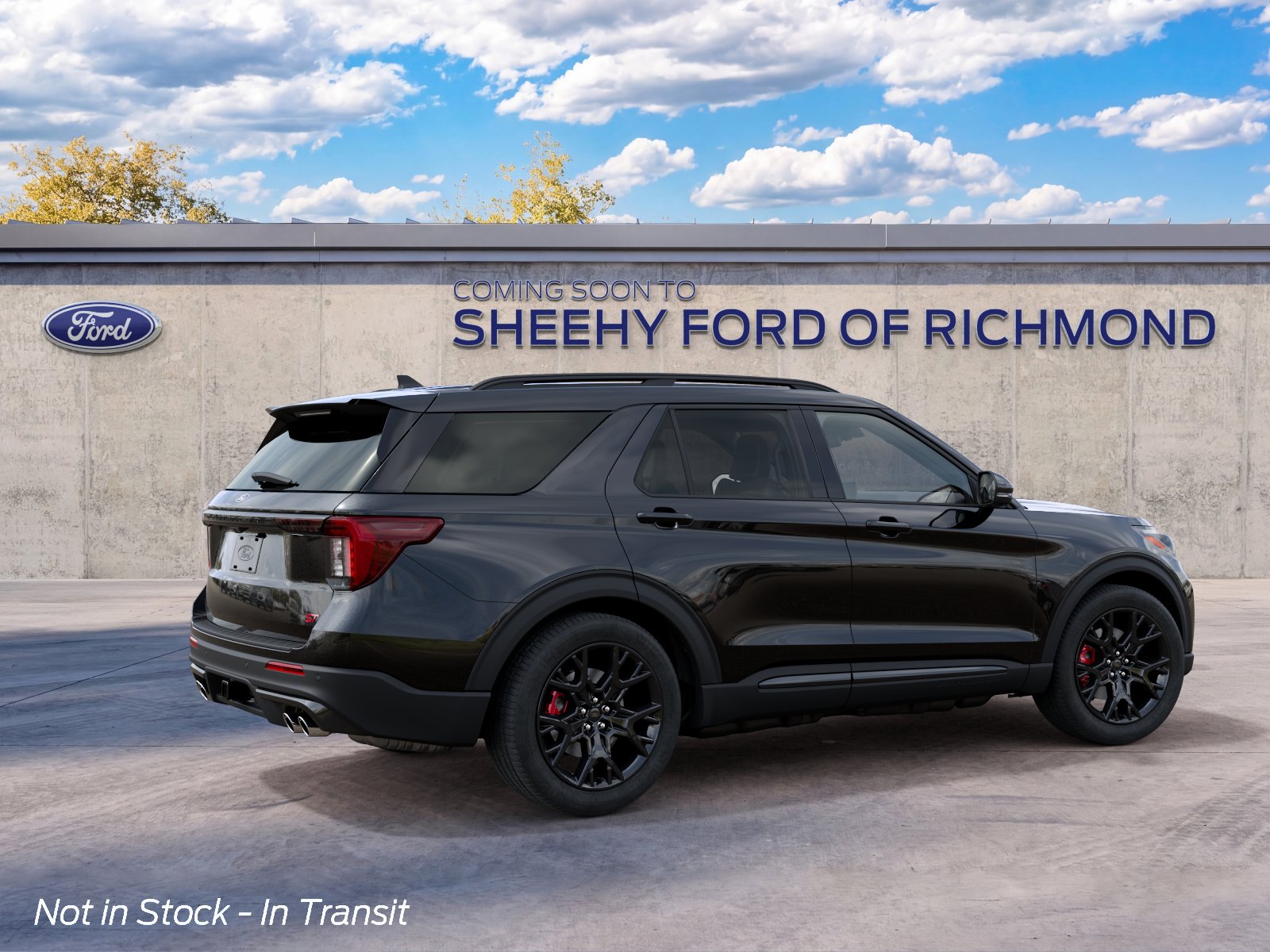 New 2027 Agate Black Metallic Ford ST image 6