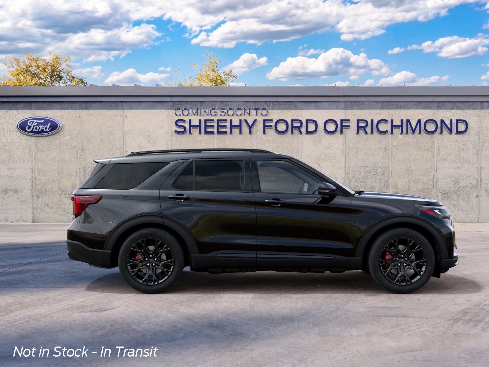 New 2027 Agate Black Metallic Ford ST image 8