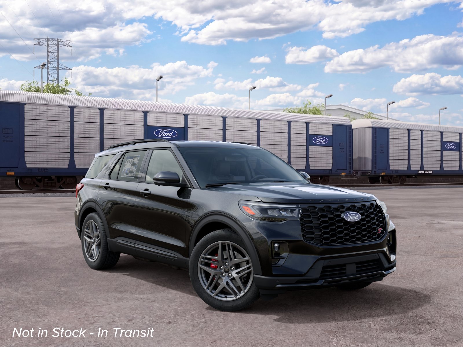 New Agate Black Metallic 2027 Ford Explorer ST for Sale in Terrell