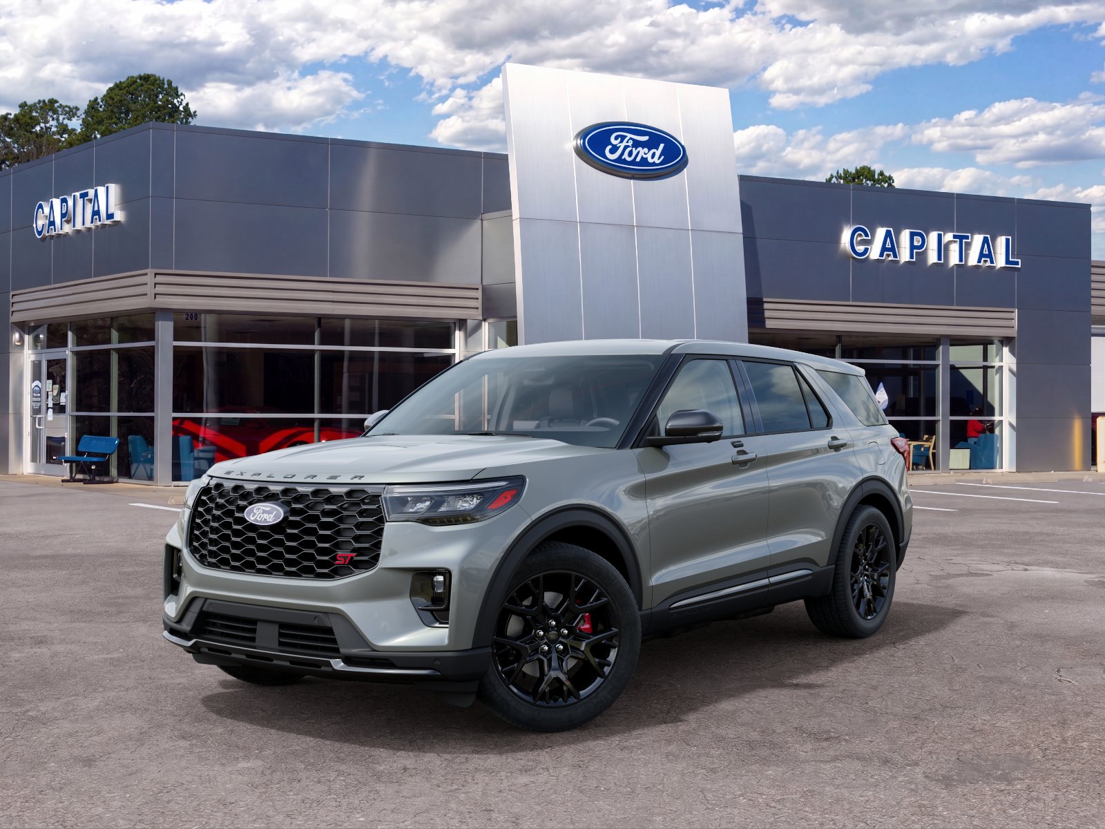 New 2027 Avalanche Gray Ford ST image 2