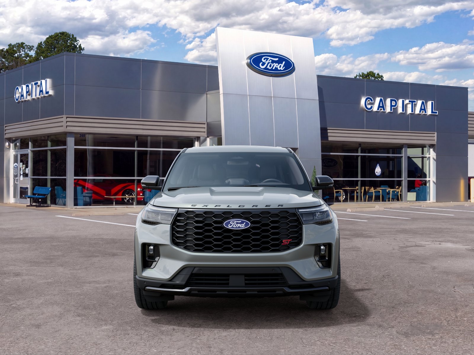 New 2027 Avalanche Gray Ford ST image 3