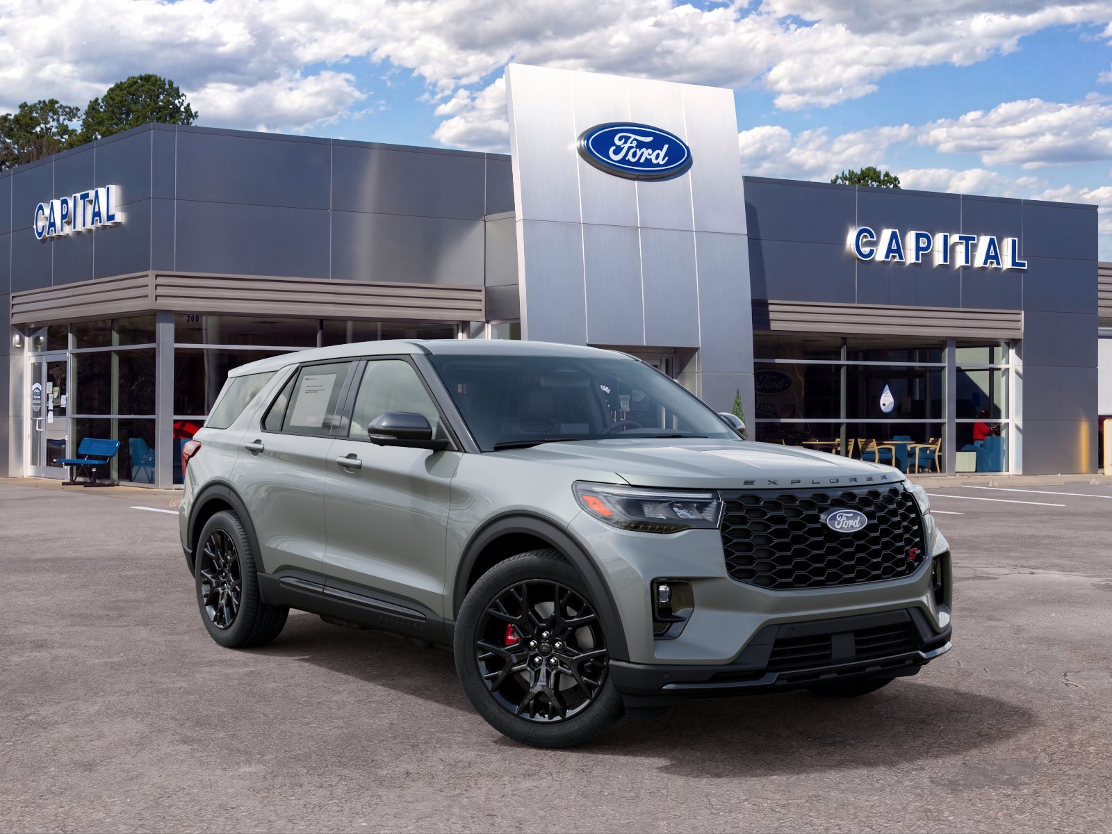 New 2027 Avalanche Gray Ford ST image 4