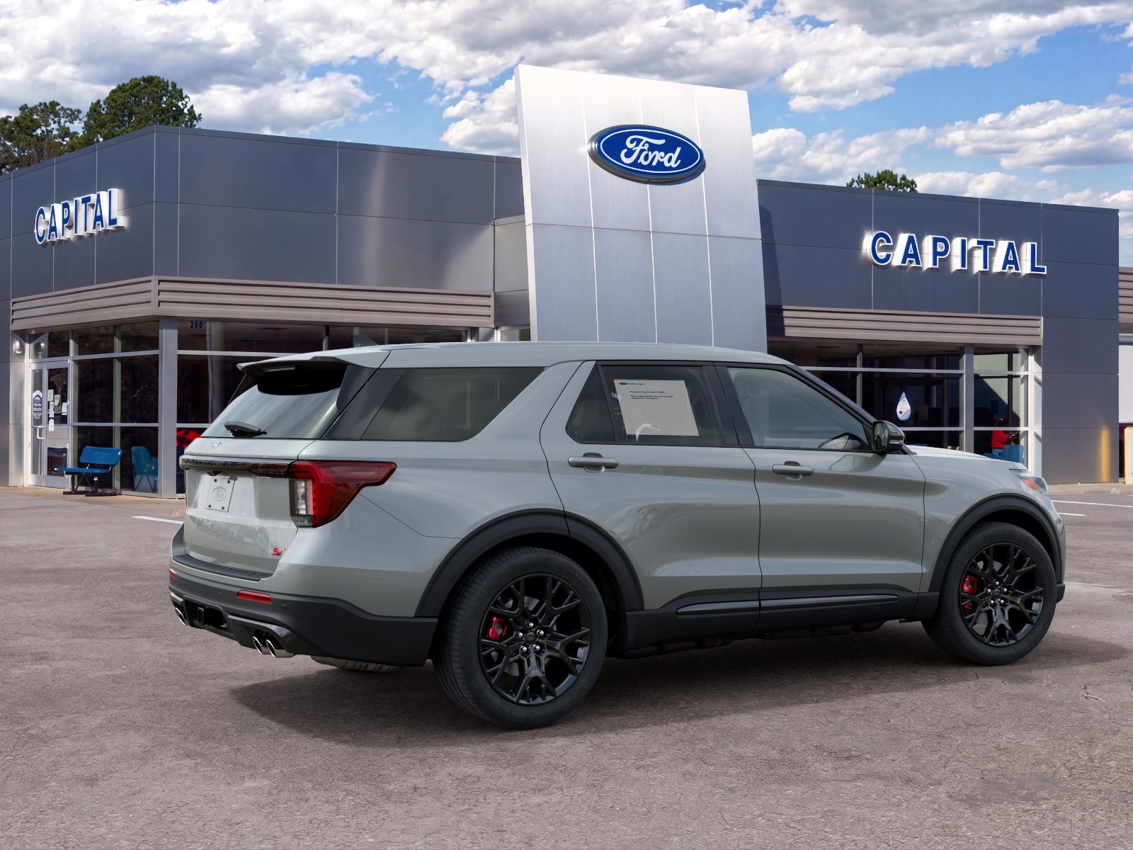 New 2027 Avalanche Gray Ford ST image 6