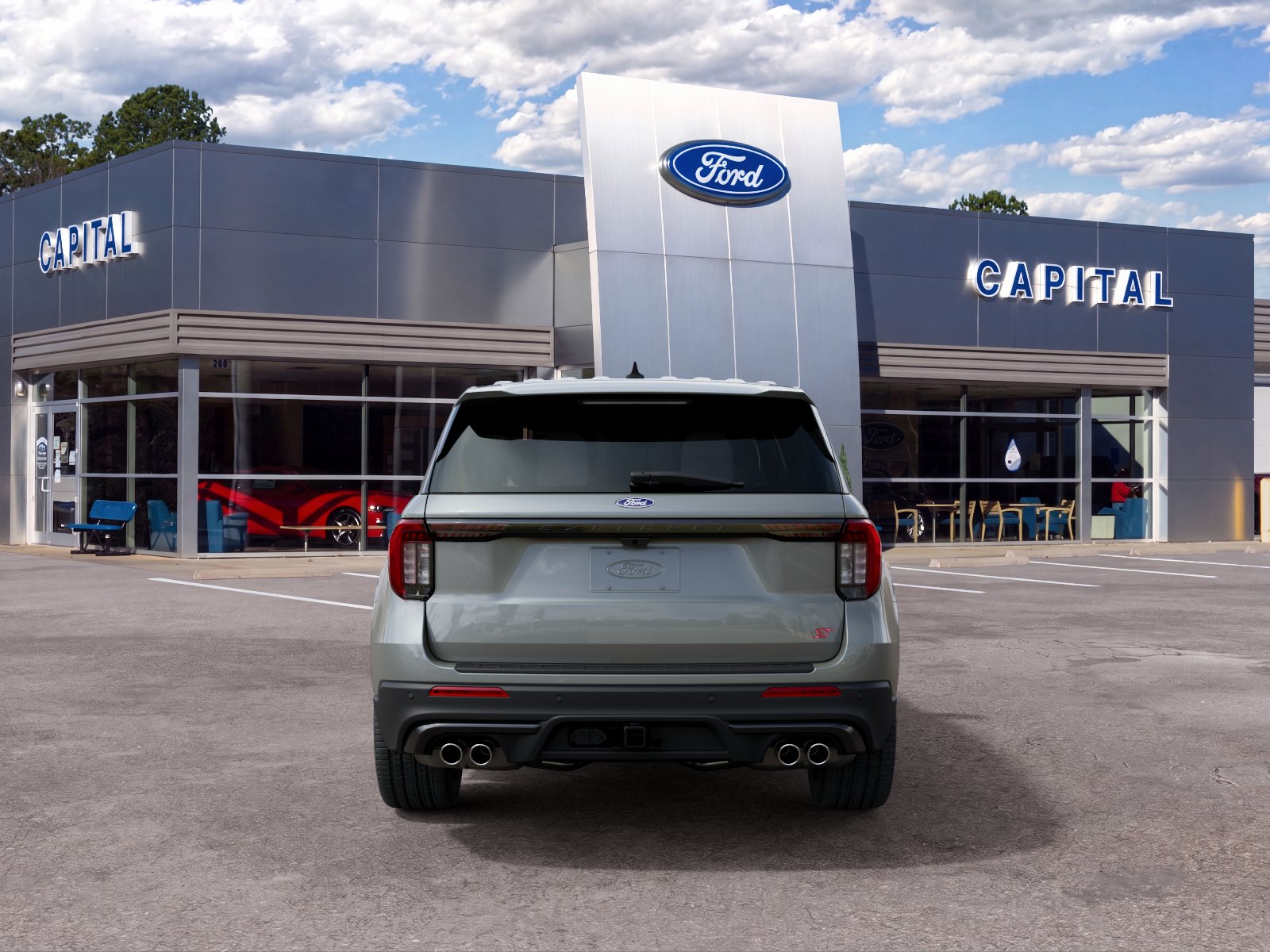 New 2027 Avalanche Gray Ford ST image 7