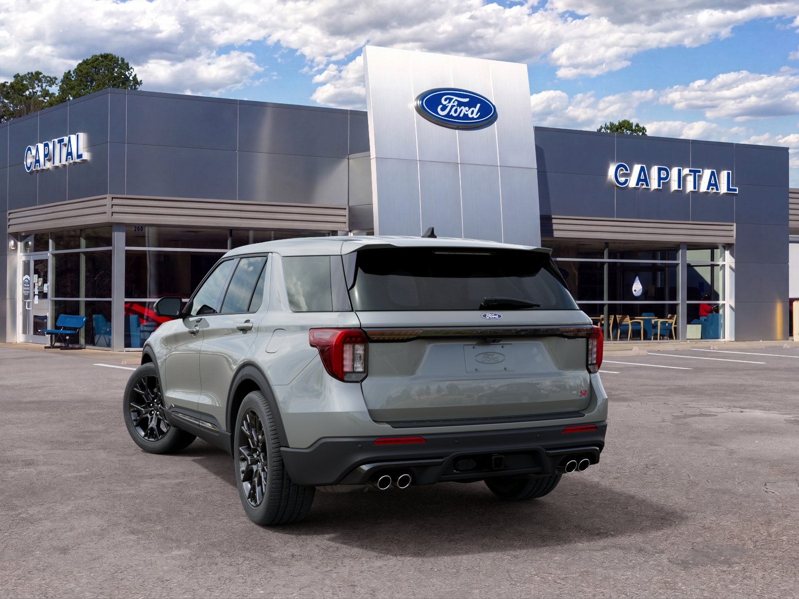 New 2027 Avalanche Gray Ford ST image 8
